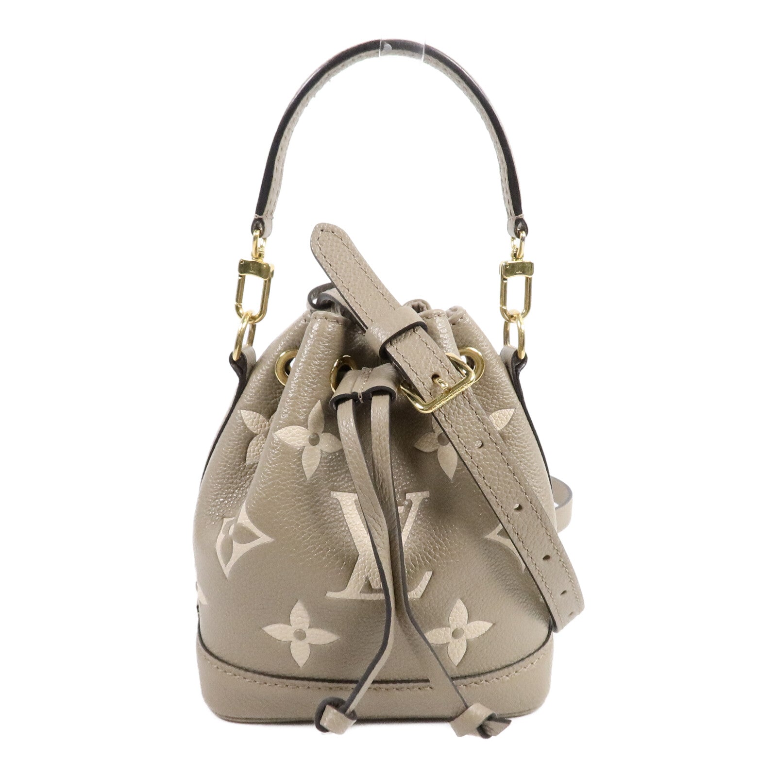 LOUIS VUITTON Monogram Empreinte Nano Noe手挽肩背兩用袋