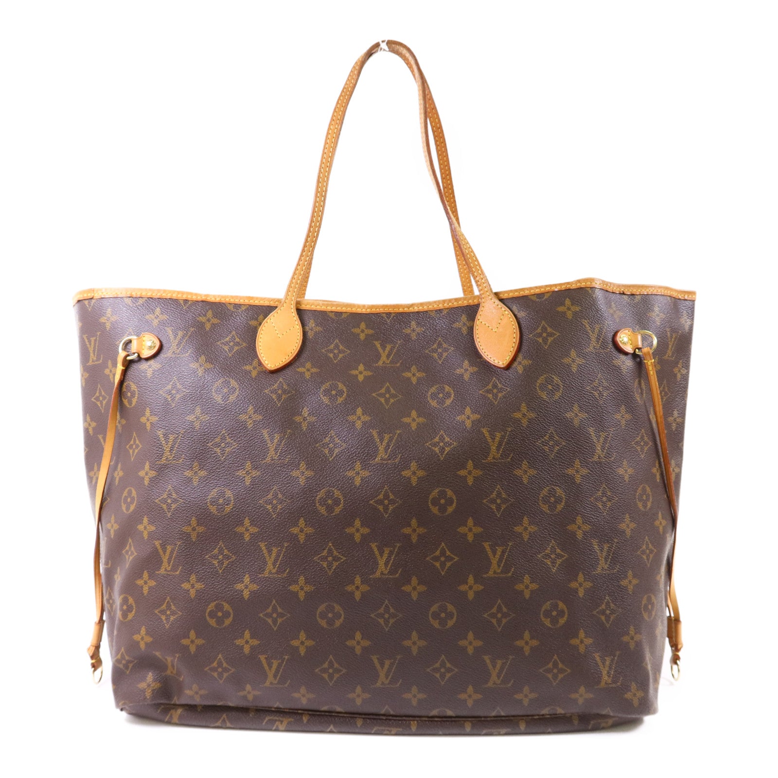 LOUIS VUITTON Monogram Neverfull GM Tote Bag金扣肩背袋