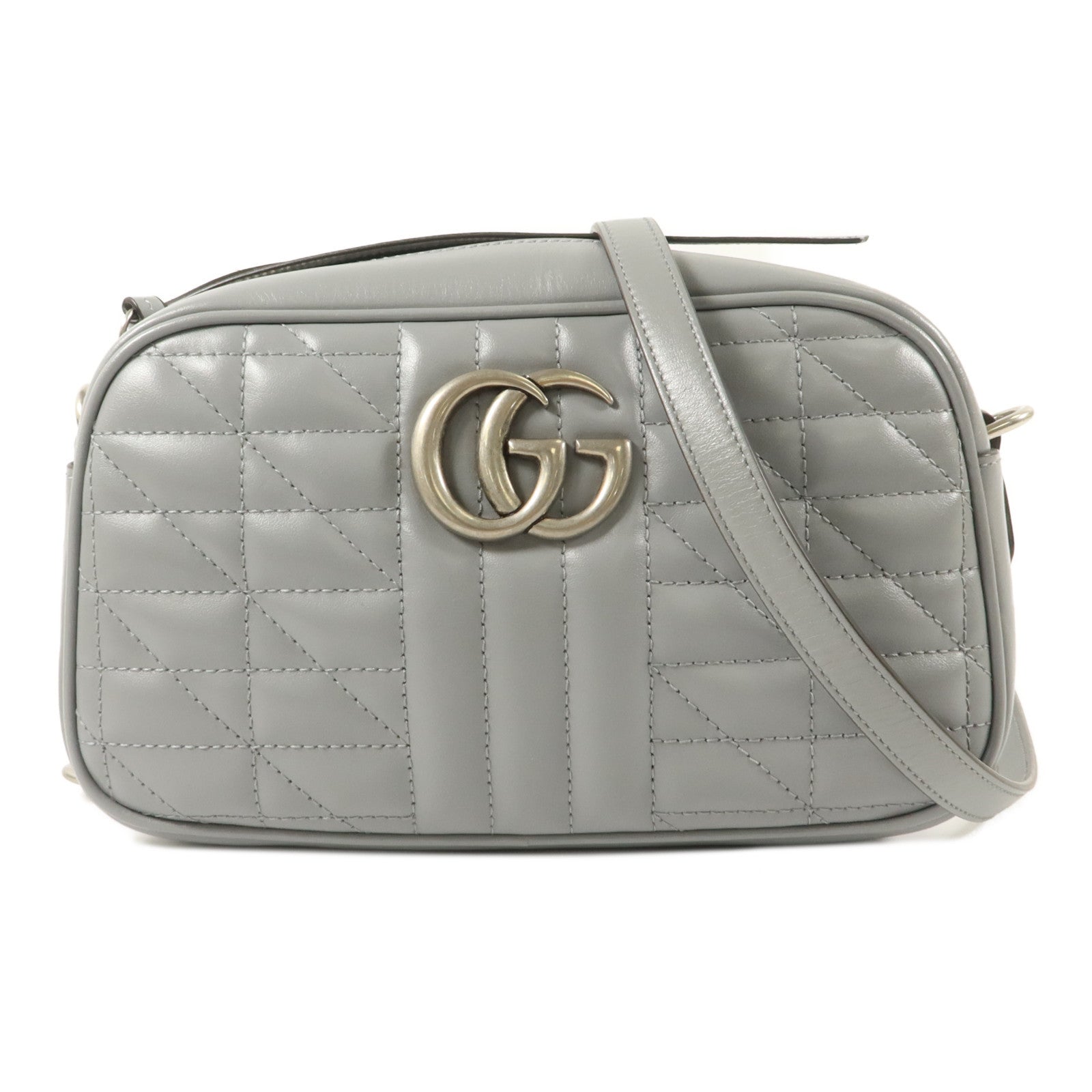 GUCCI 牛皮皮革GG Marmont Shoulder Bag肩背袋