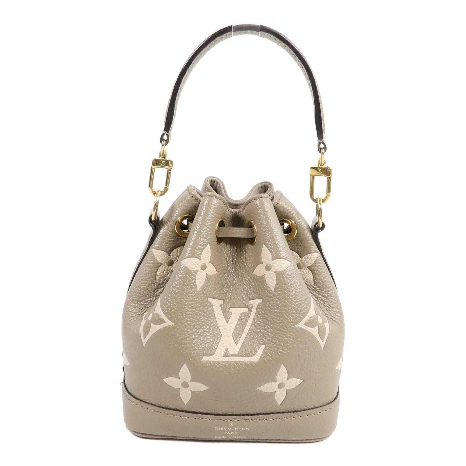 LOUIS VUITTON Monogram Empreinte Nano Noe手挽肩背兩用袋