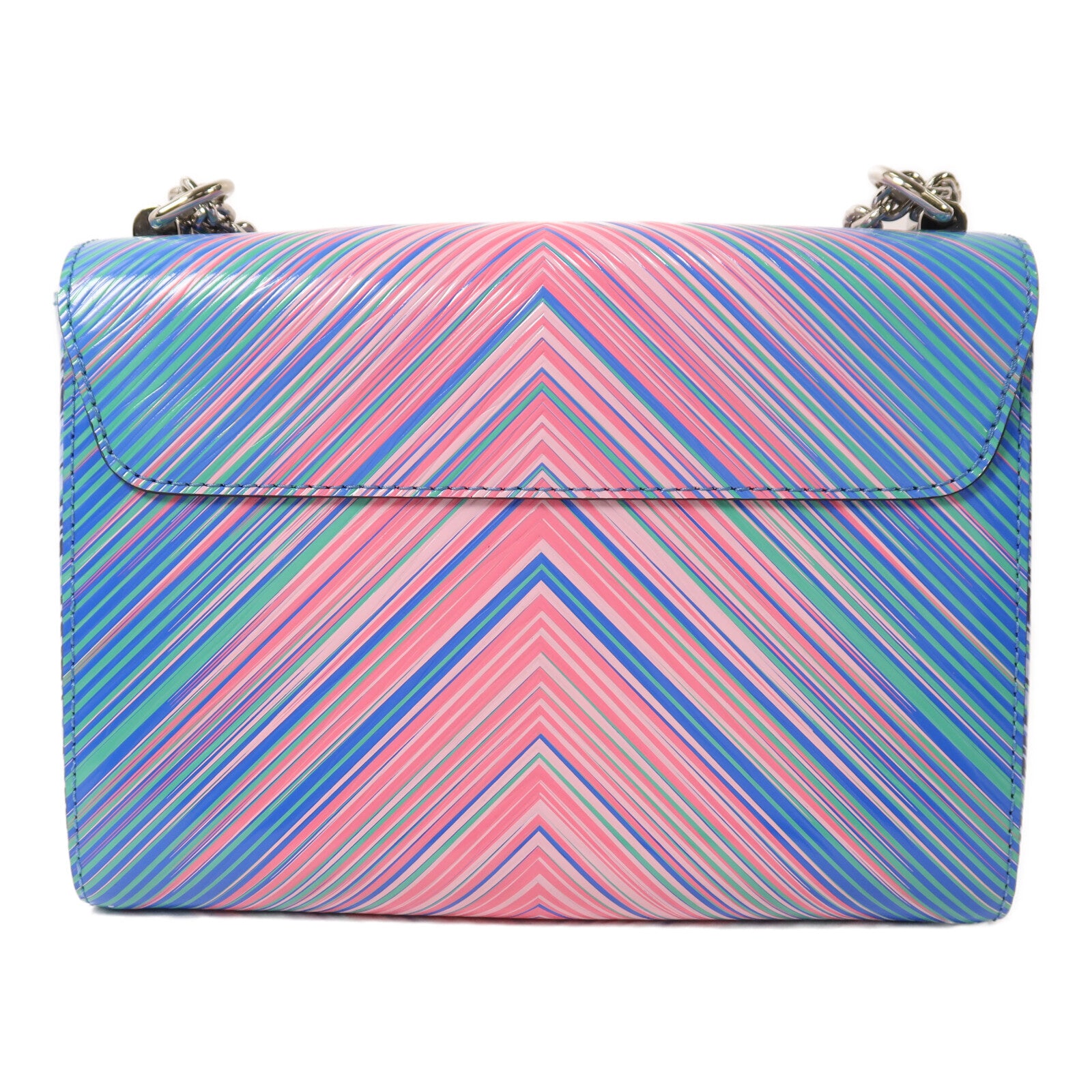 LOUIS VUITTON Tropical Epi Twist MM銀扣鏈帶肩背袋