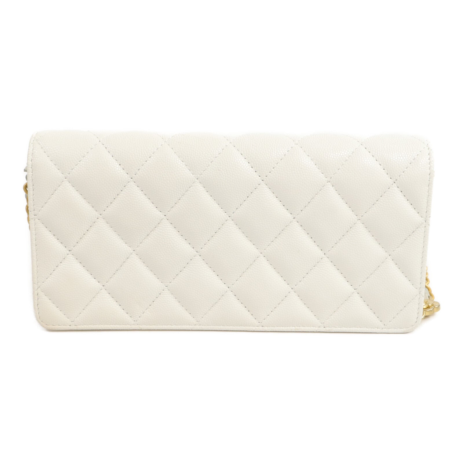 CHANEL 牛皮皮革Clutch With Chain手挽袋