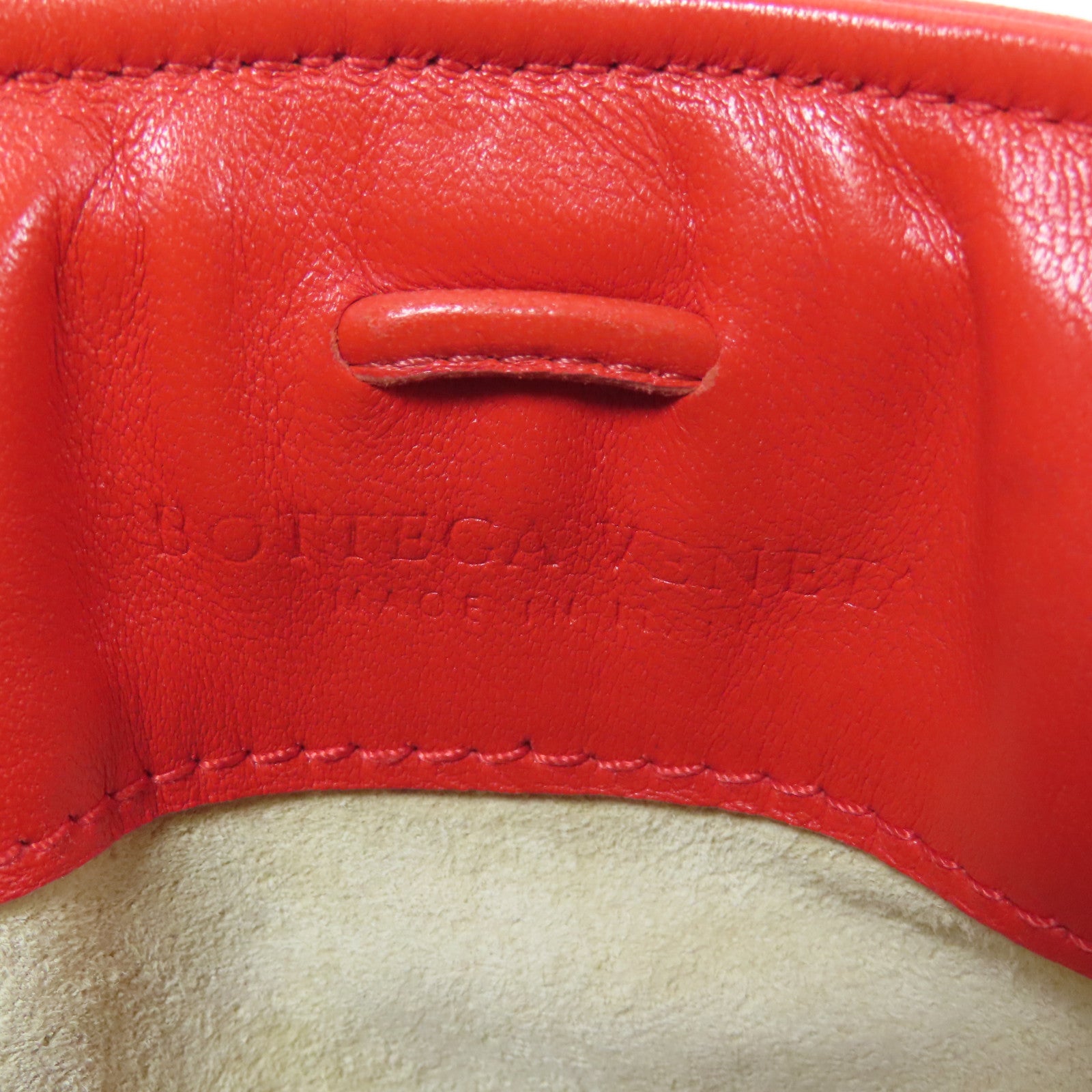 BOTTEGA VENETA 皮革Shoulder Bag銀扣肩背袋