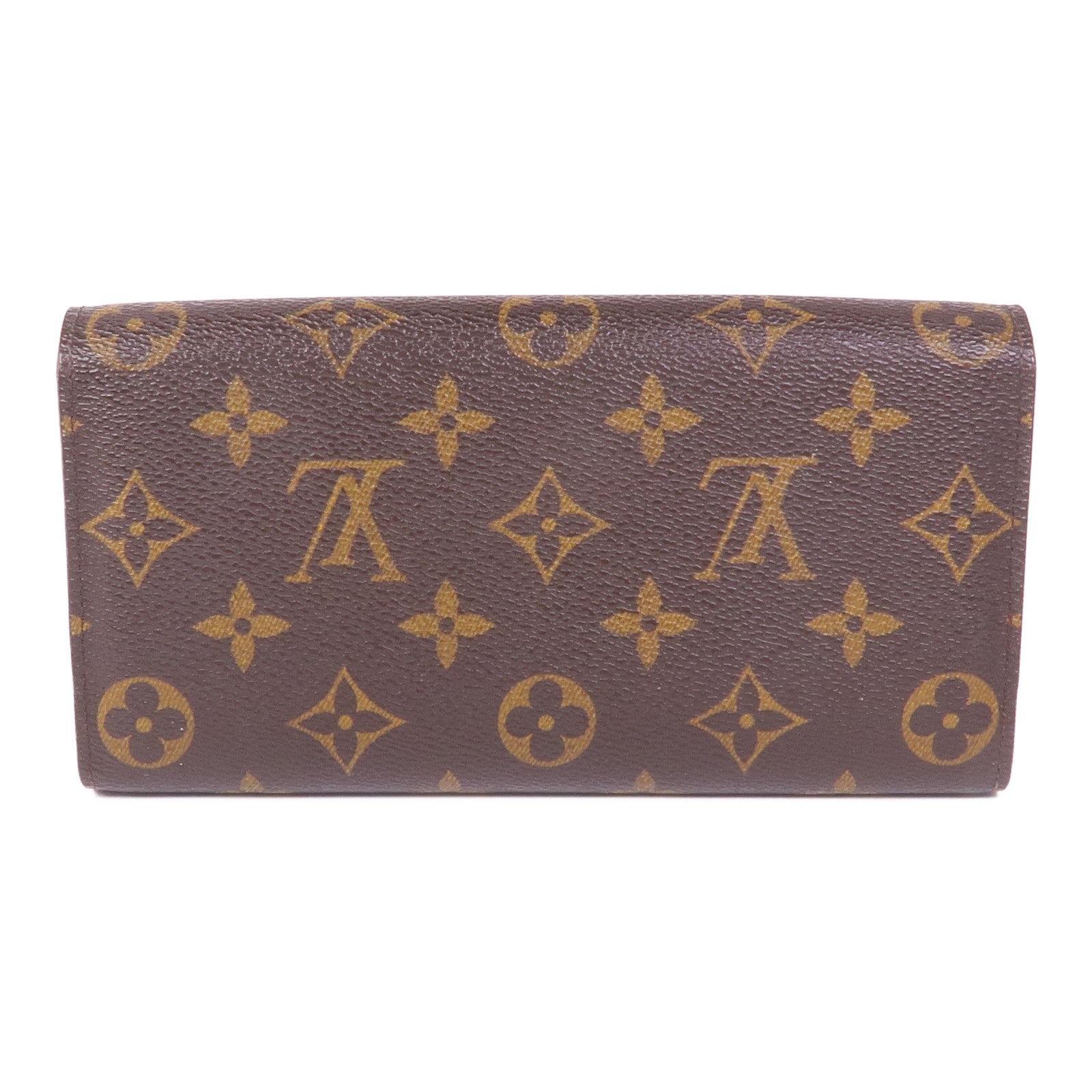 LOUIS VUITTON Monogram Portefeuille Sarah金扣長錢包
