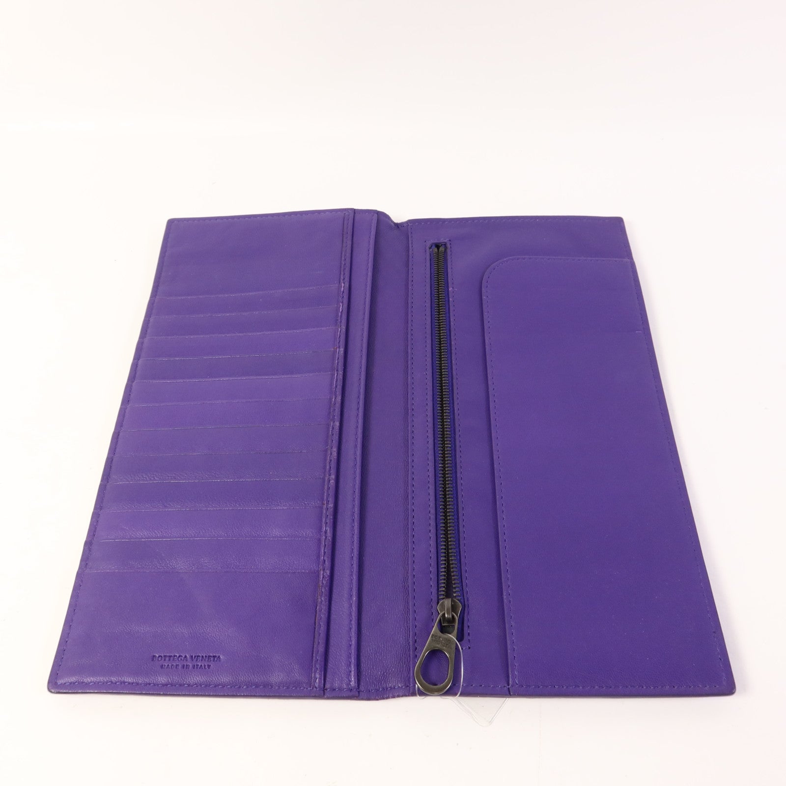 BOTTEGA VENETA 羊皮皮革Bifold Long Wallet長錢包