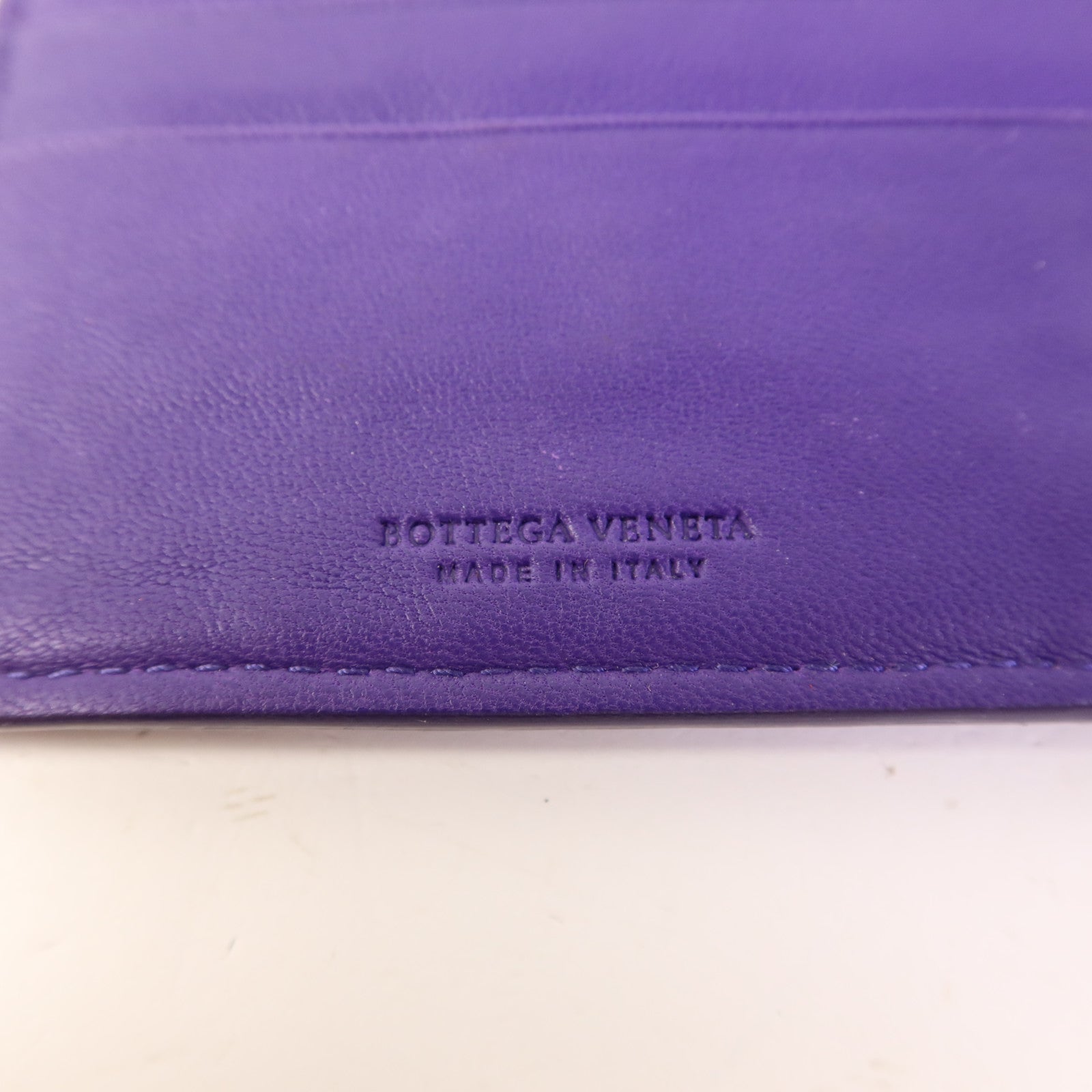 BOTTEGA VENETA 羊皮皮革Bifold Long Wallet長錢包