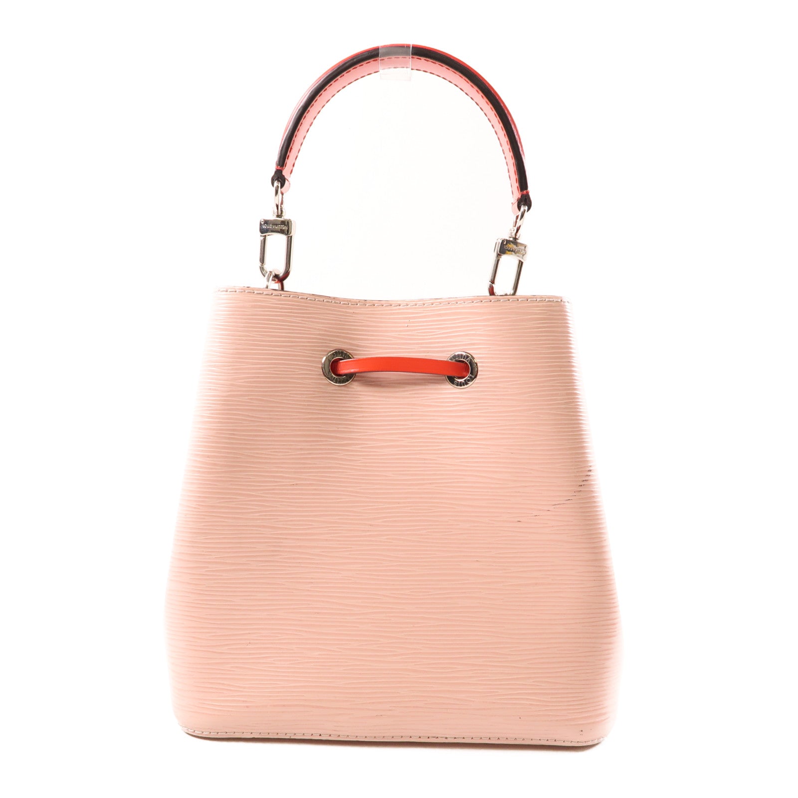 LOUIS VUITTON 【激減優惠】Epi Neo Noe BB銀扣手挽肩背兩用袋粉紅色/Rose Ballerine