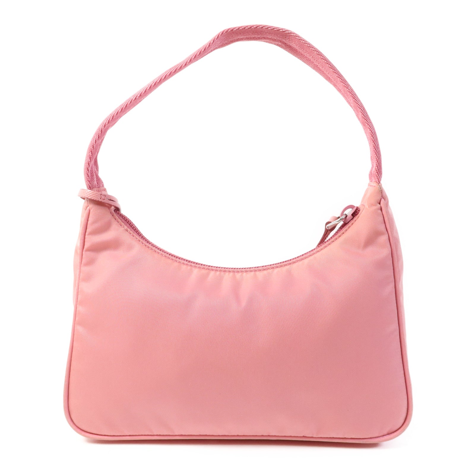 PRADA 尼龍Re-Edition 2000銀扣手挽袋