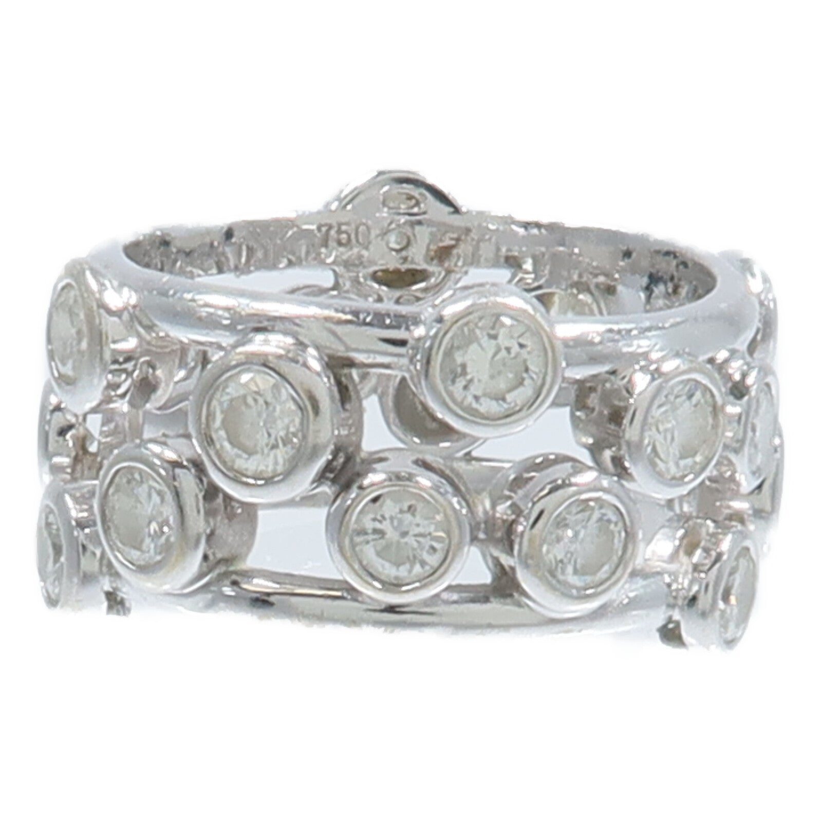 JEWELRY 18K白金Diamond Ring鑽石戒指