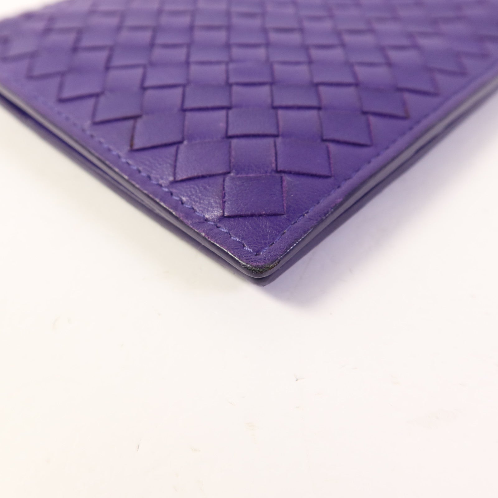BOTTEGA VENETA 羊皮皮革Bifold Long Wallet長錢包