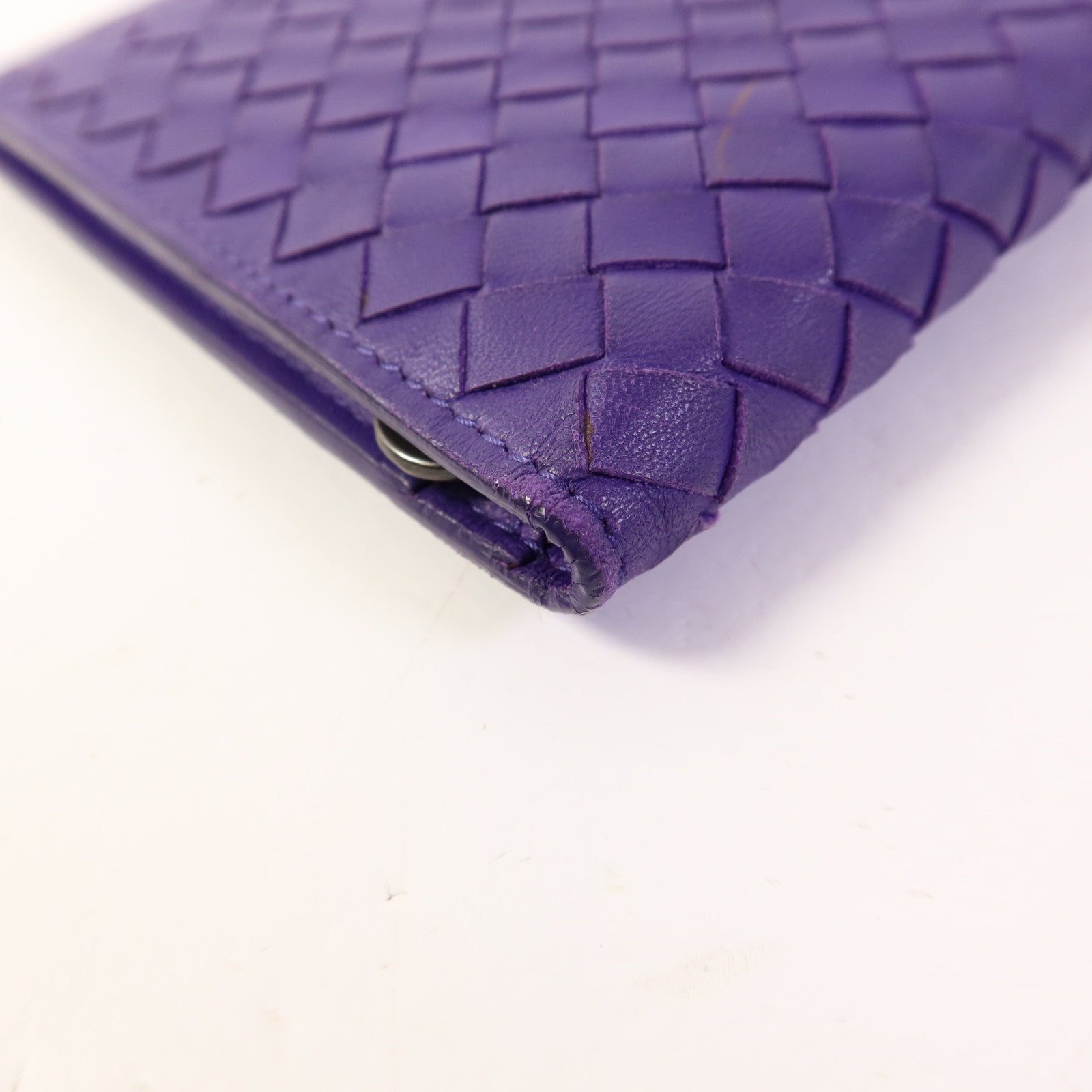 BOTTEGA VENETA 羊皮皮革Bifold Long Wallet長錢包