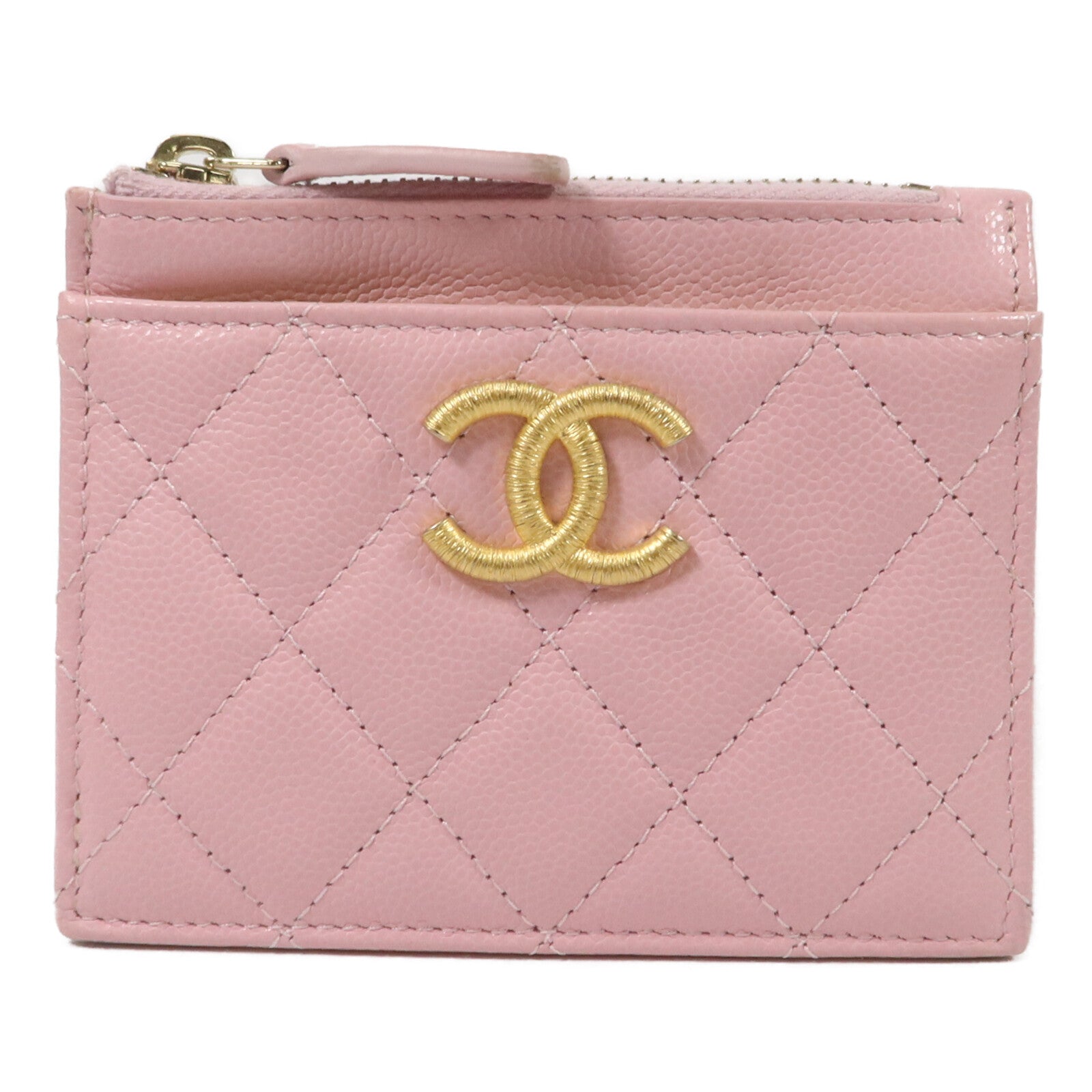 CHANEL 牛皮皮革Classic Zipped Card Holder卡片套