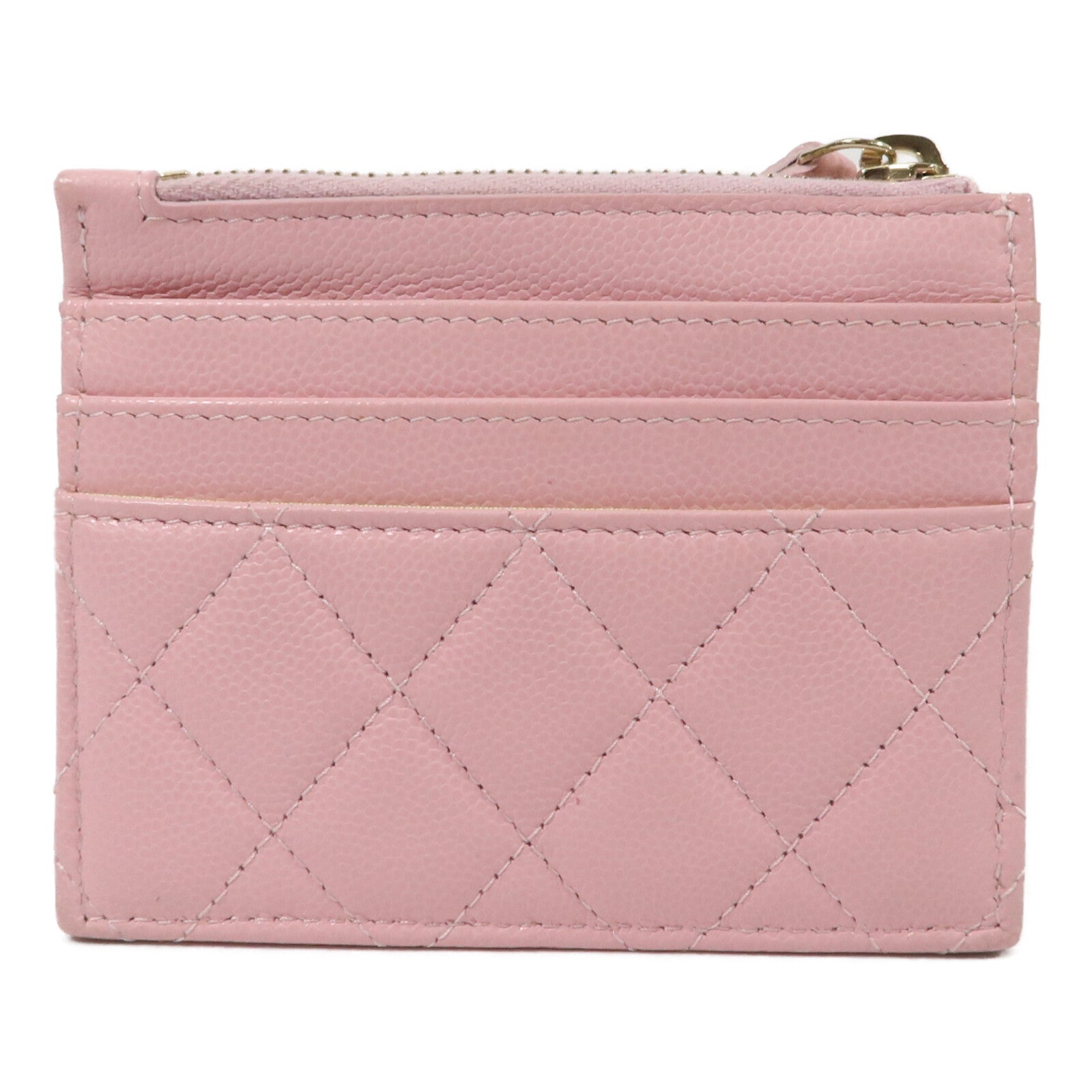 CHANEL 牛皮皮革Classic Zipped Card Holder卡片套