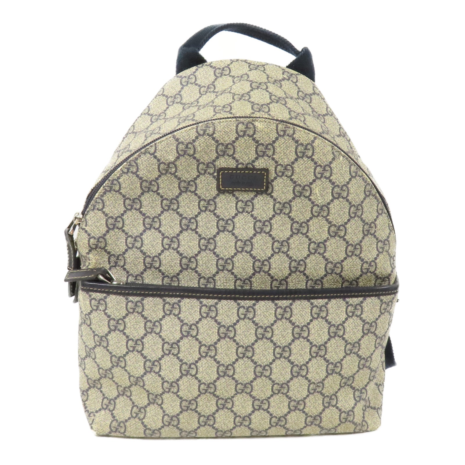 GUCCI 塗層帆布GG Supreme Backpack背包
