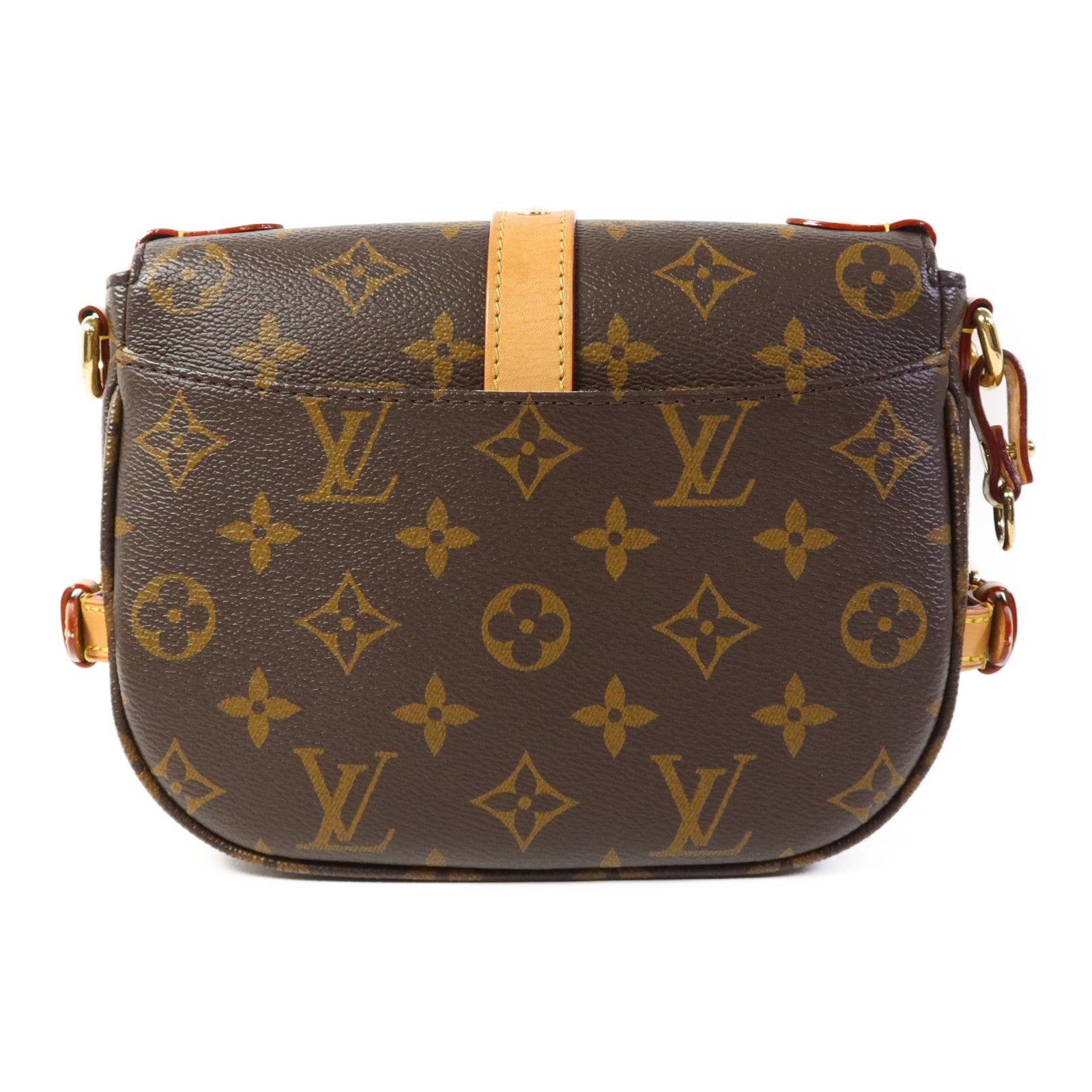 LOUIS VUITTON Monogram Saumur BB金扣手挽肩背兩用袋