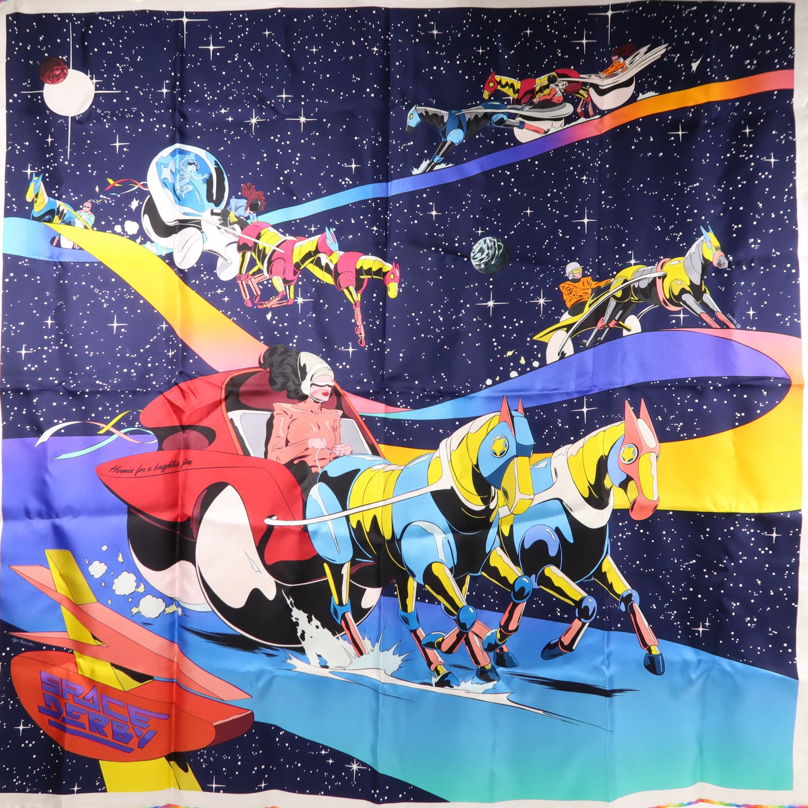 HERMES 絲質Scarf絲巾