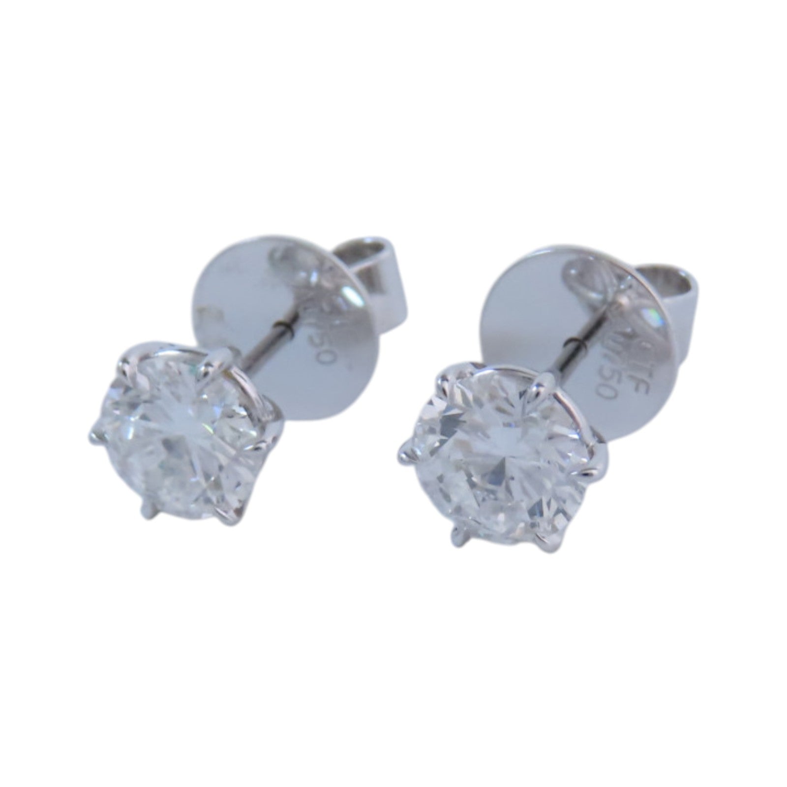 JEWELRY 18K白金Diamond Earrings鑽石耳環
