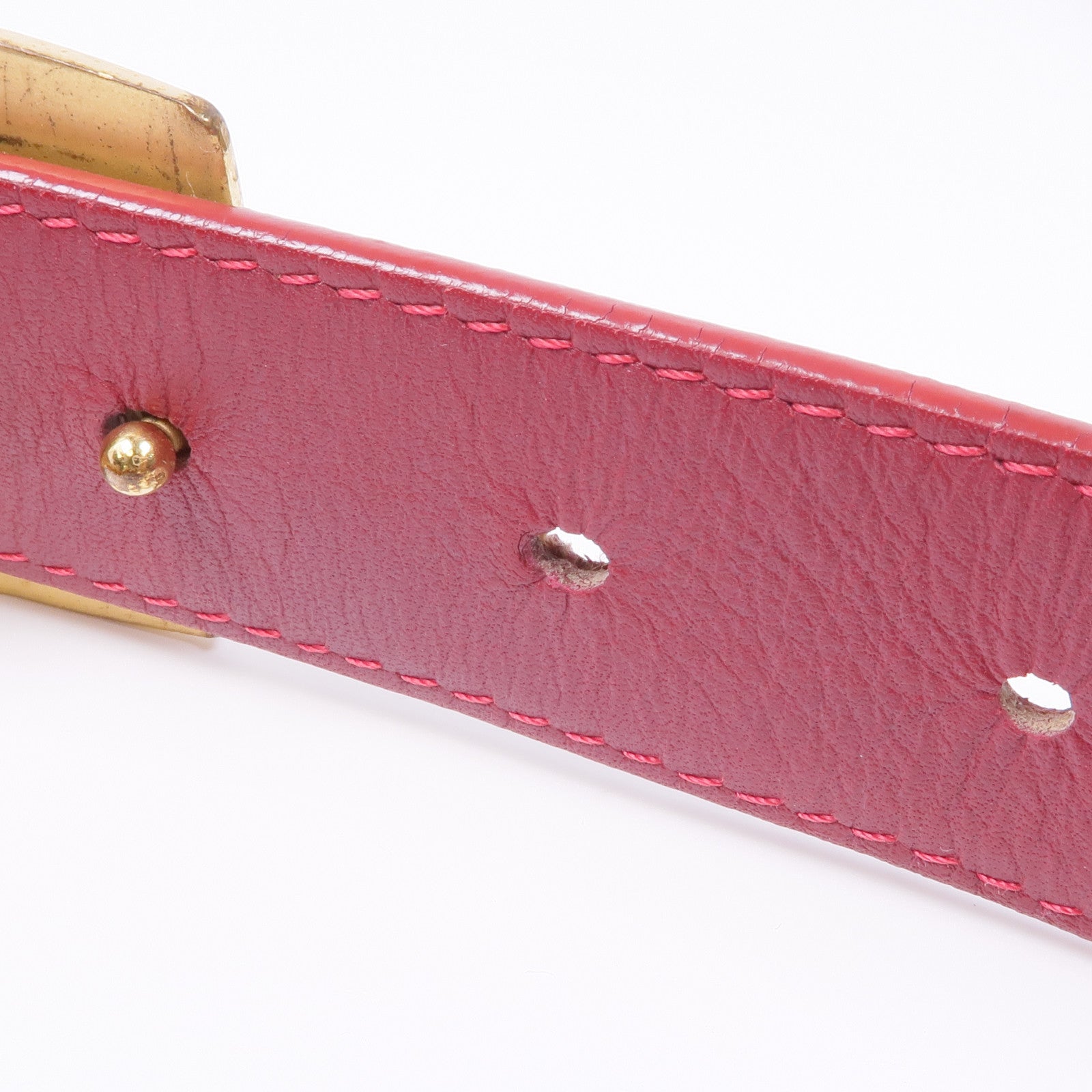 LOUIS VUITTON Monogram Multicolore Belt金扣腰帶