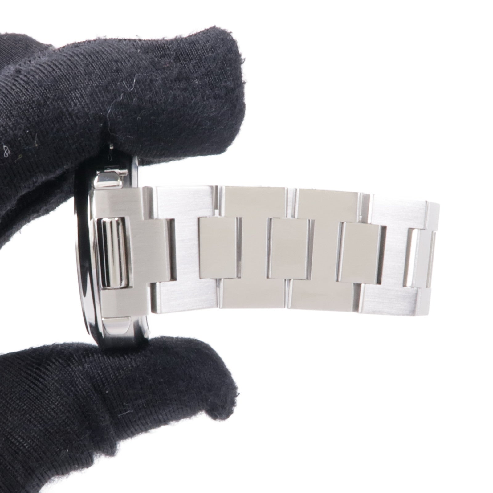 CARTIER Pasha C Big Date W31058M7 Automatic Watch Stainless Steel Pink