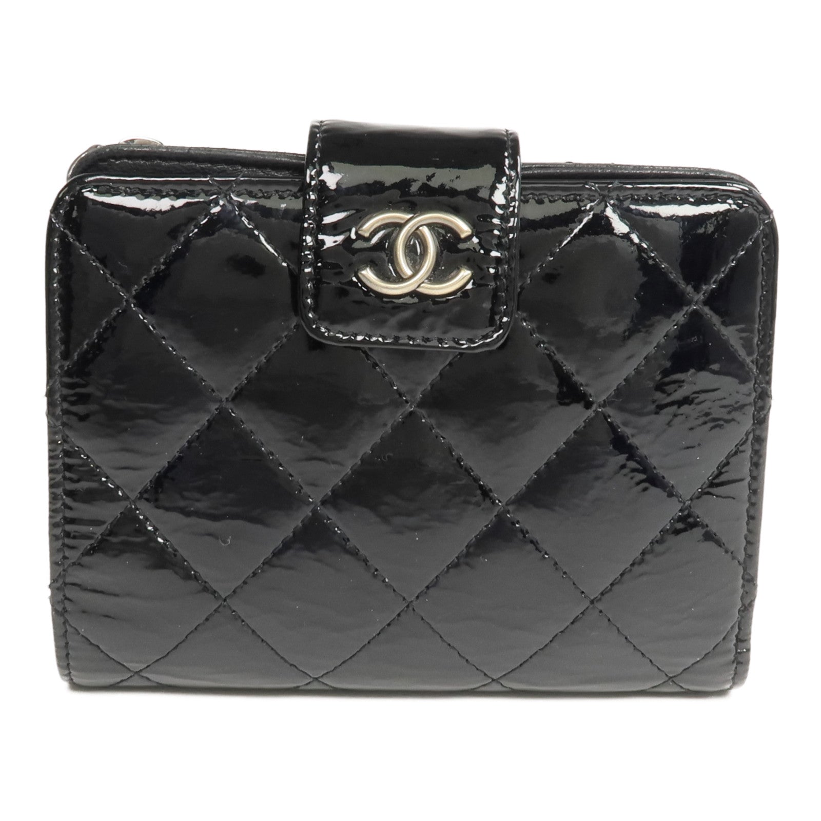 CHANEL 漆皮皮革Wallet錢包