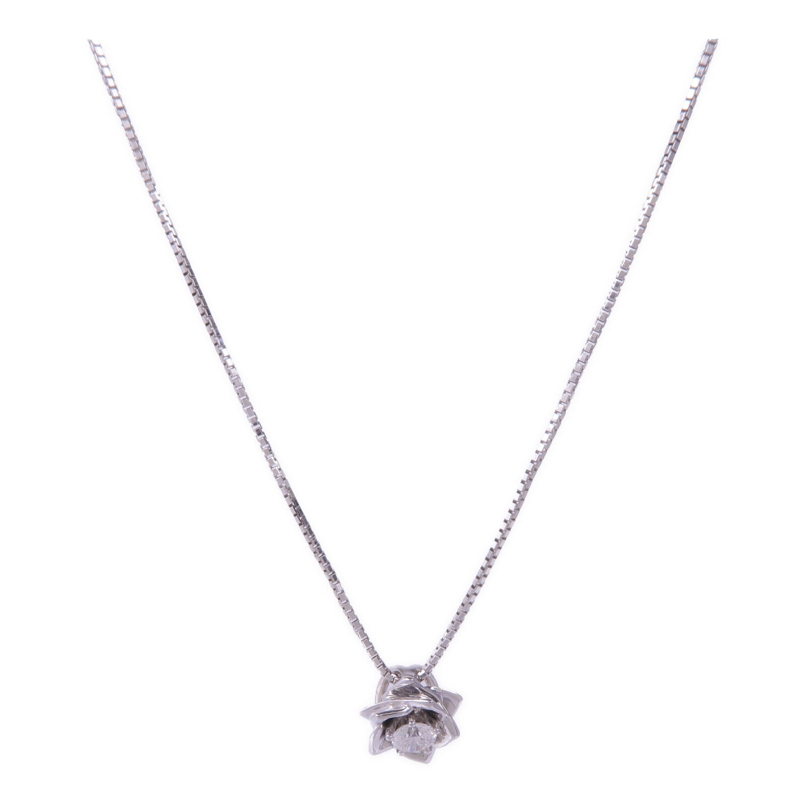 JEWELRY 18K白金Diamond Necklace鑽石項鍊