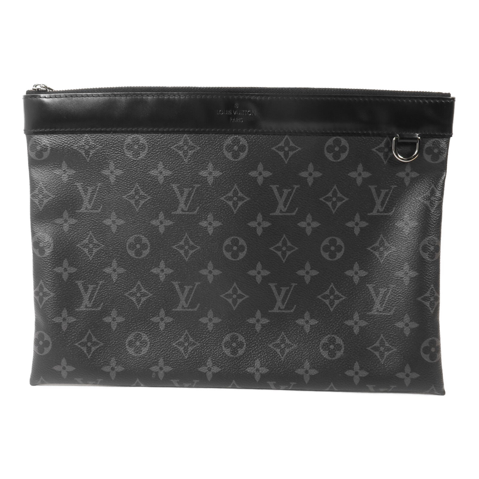 LOUIS VUITTON Monogram Eclipse Discovery Pochette手拿包