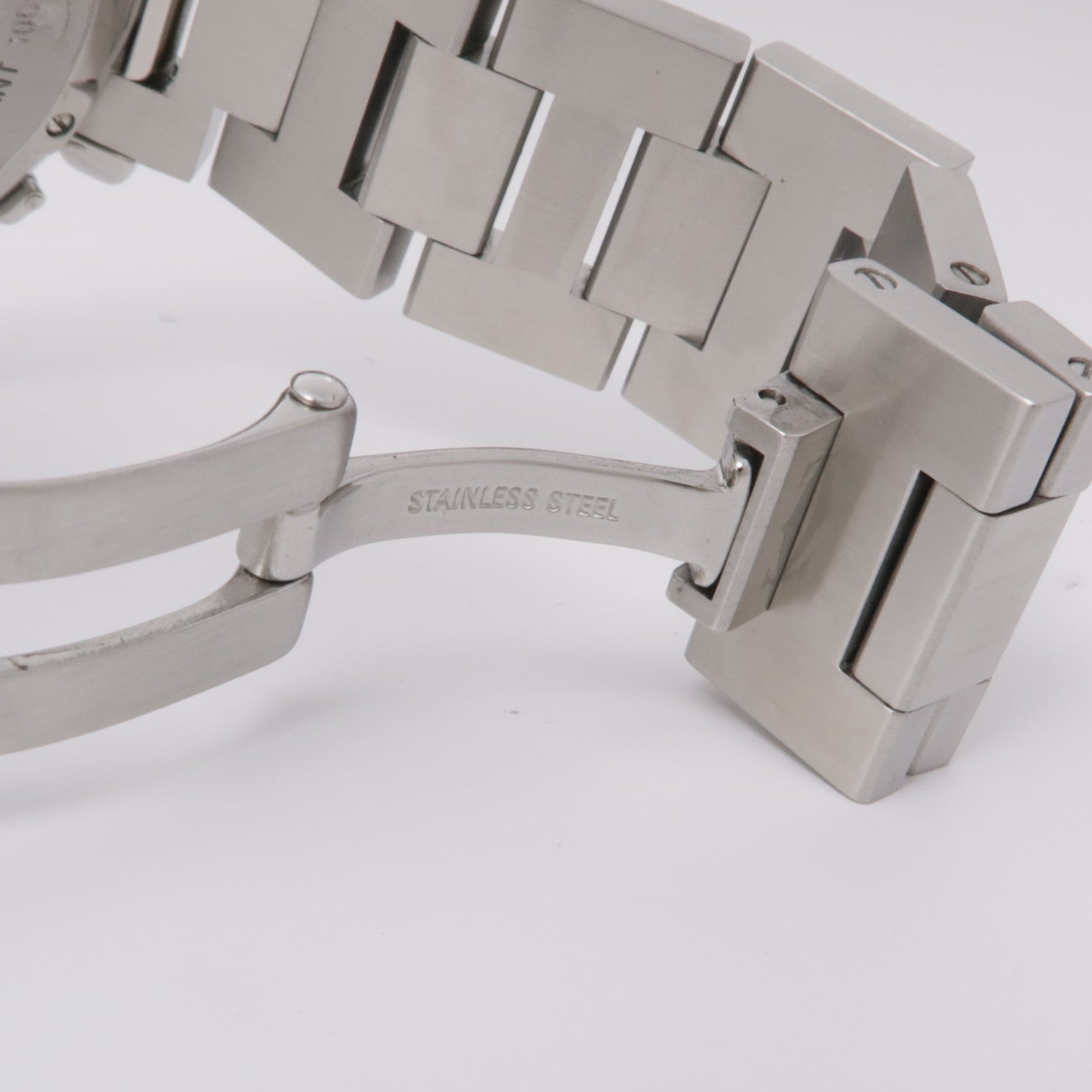 CARTIER Pasha C Big Date W31058M7 Automatic Watch Stainless Steel Pink