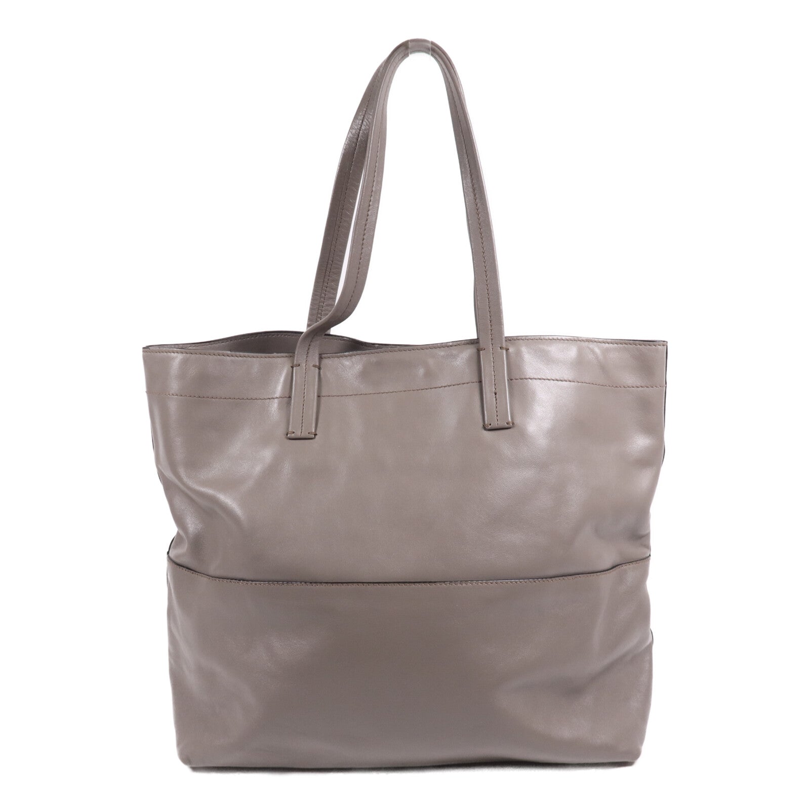 Miu Miu 牛皮皮革Tote Bag銀扣手挽袋