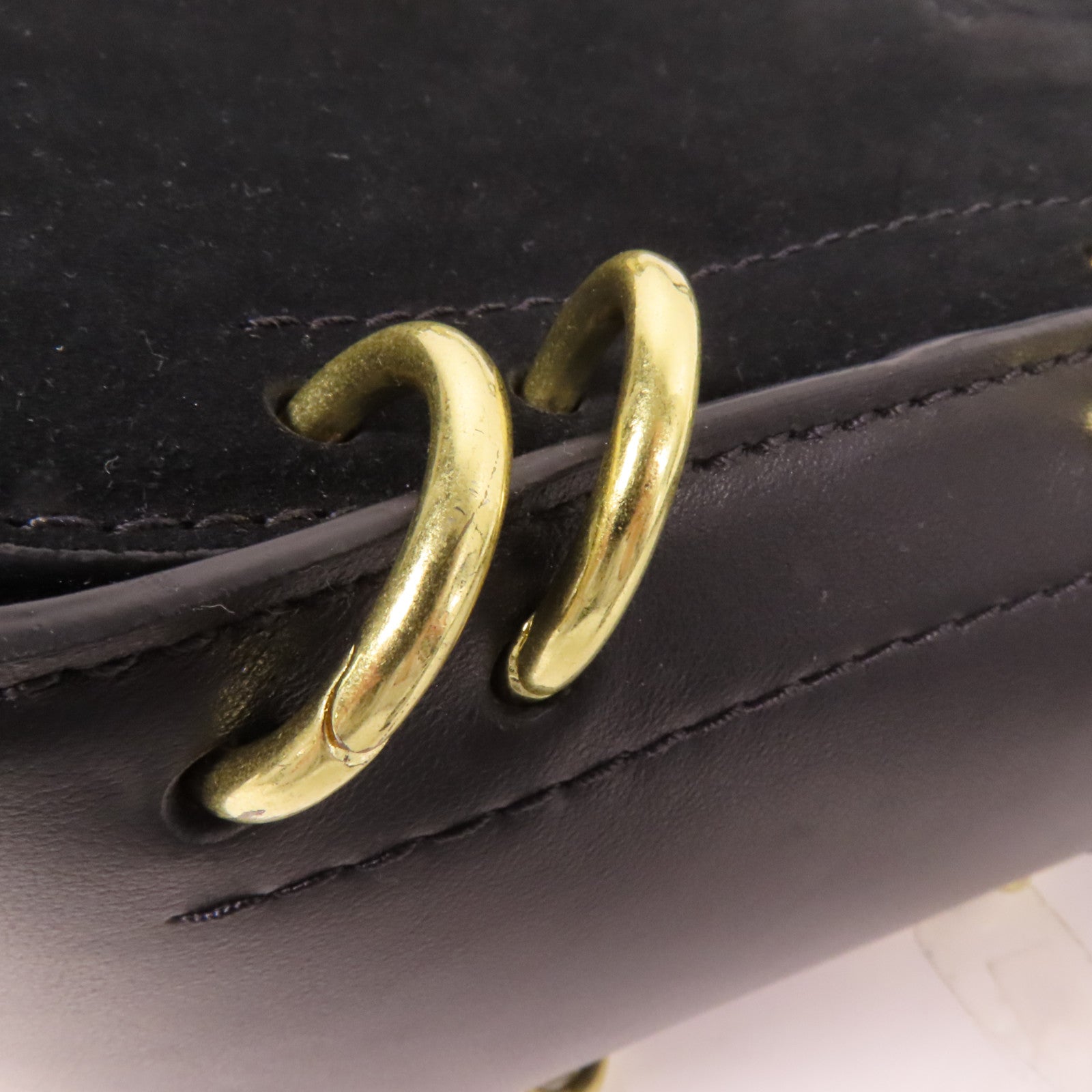 SEE BY CHLOE 麂皮/牛皮皮革Shoulder Bag金扣肩背袋