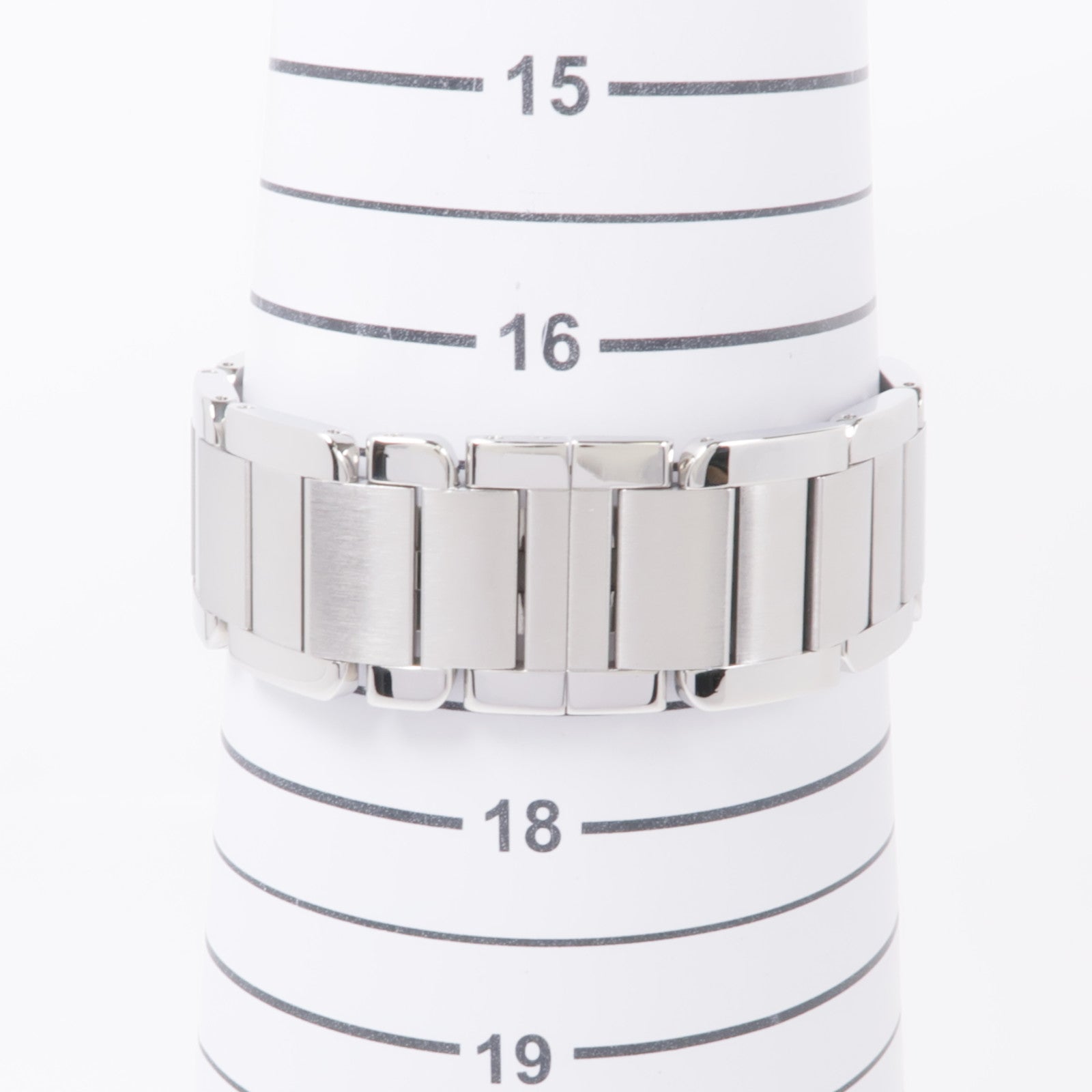 CARTIER Tank Anglaise W5310008 Automatic Watch Stainless Steel Silver