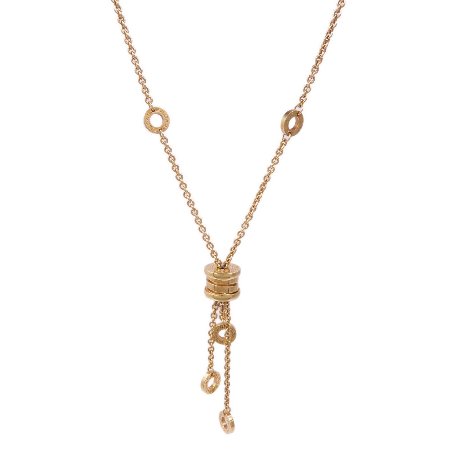 BVLGARI 18K黃金B-zero1 Necklace項鍊