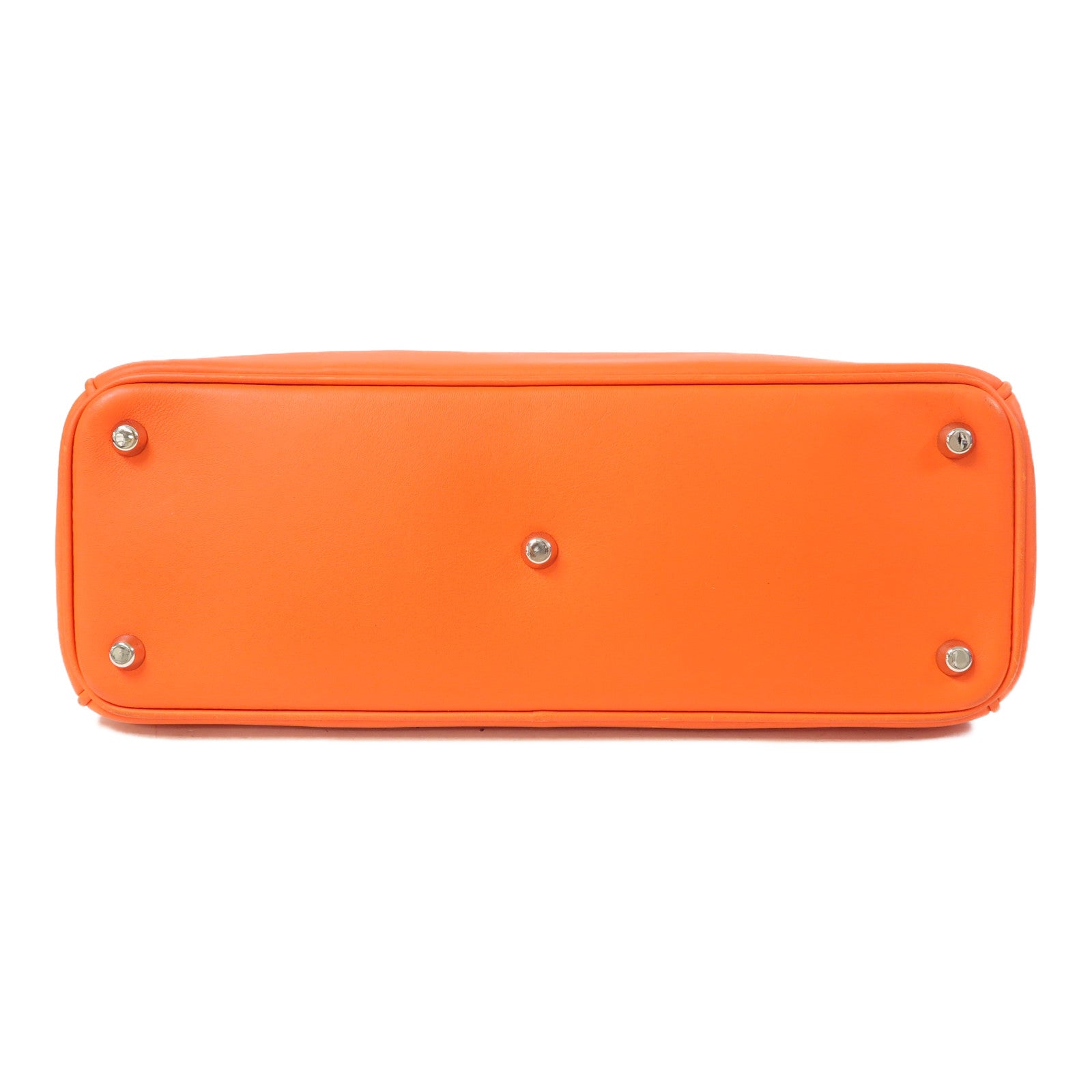 Dior (PRICE DOWN) CD SHW Diorissimo 2 Way Shoulder Bag Calfskin Leather Orange