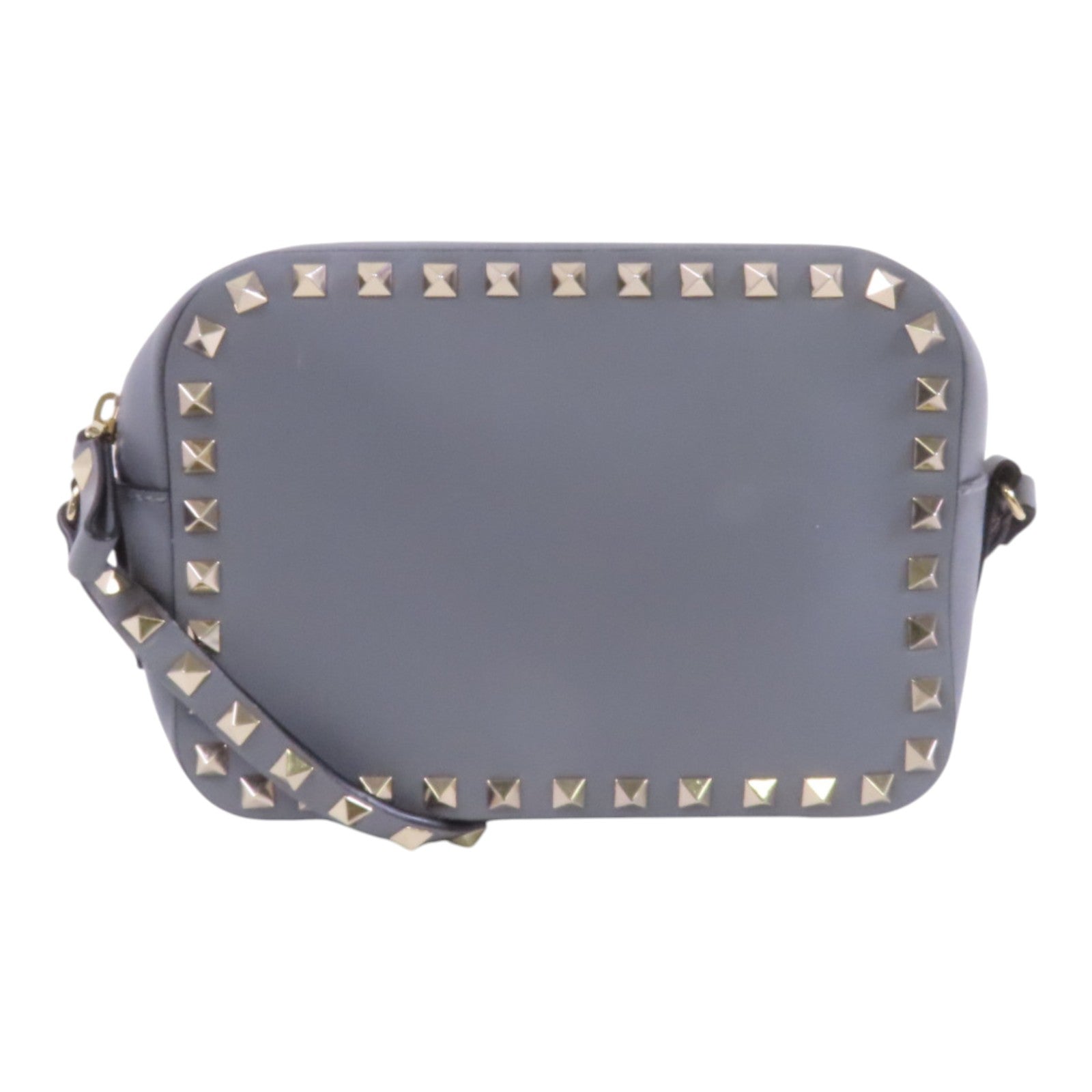 Valentino 牛皮皮革RockStuds金扣肩背袋