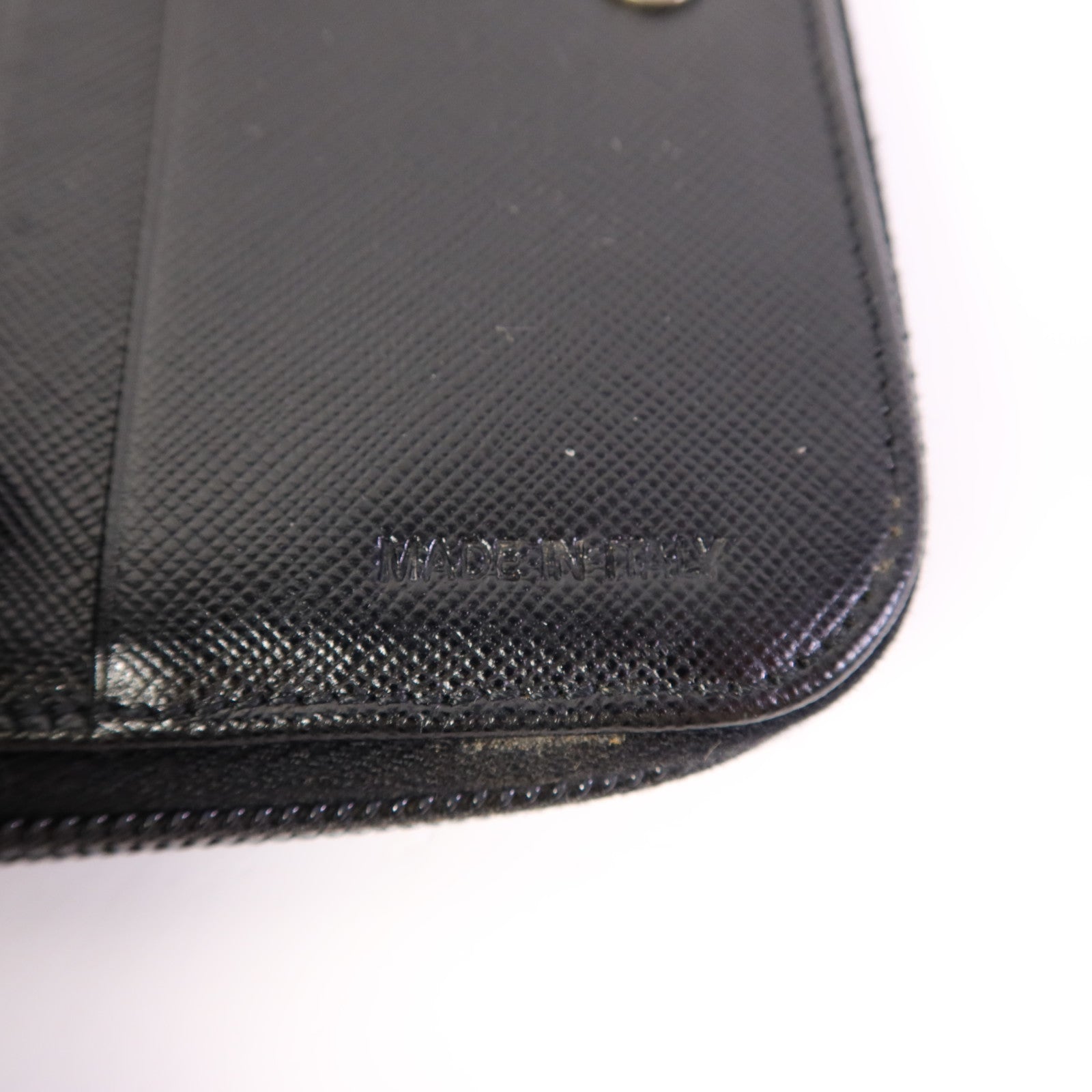 PRADA 尼龍Bifold Wallet銀扣錢包