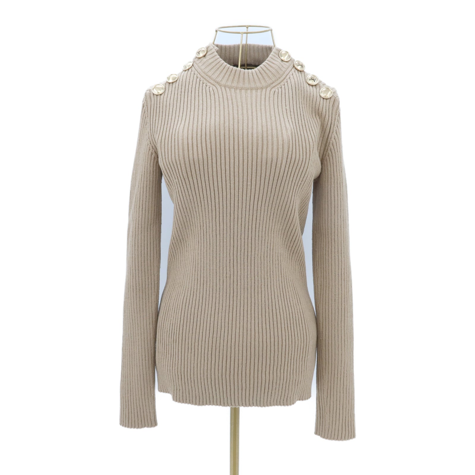 LOUIS VUITTON Wool/Polyamide Knitting sweater針織