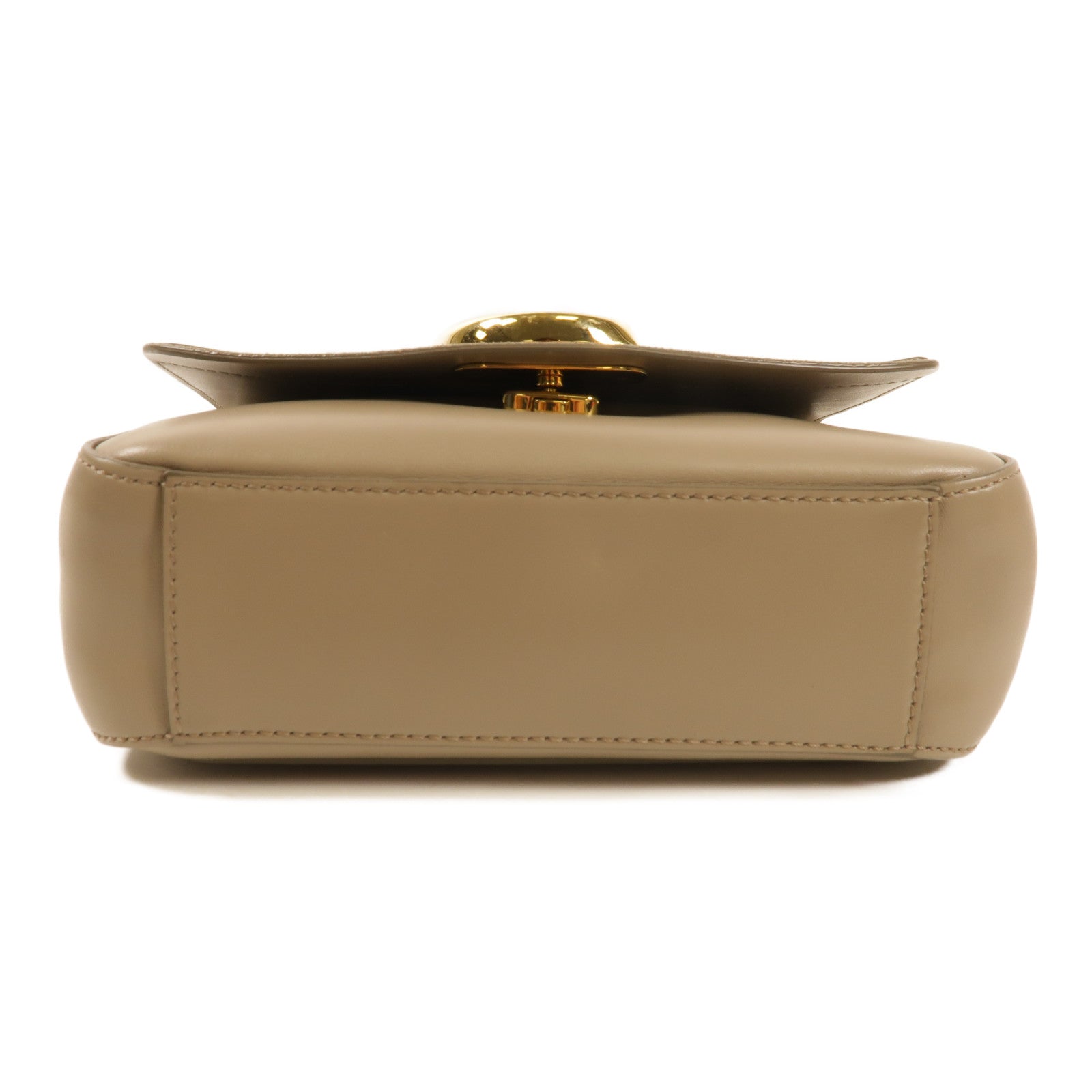 Chloe 牛皮皮革C Bag金扣手挽肩背兩用袋