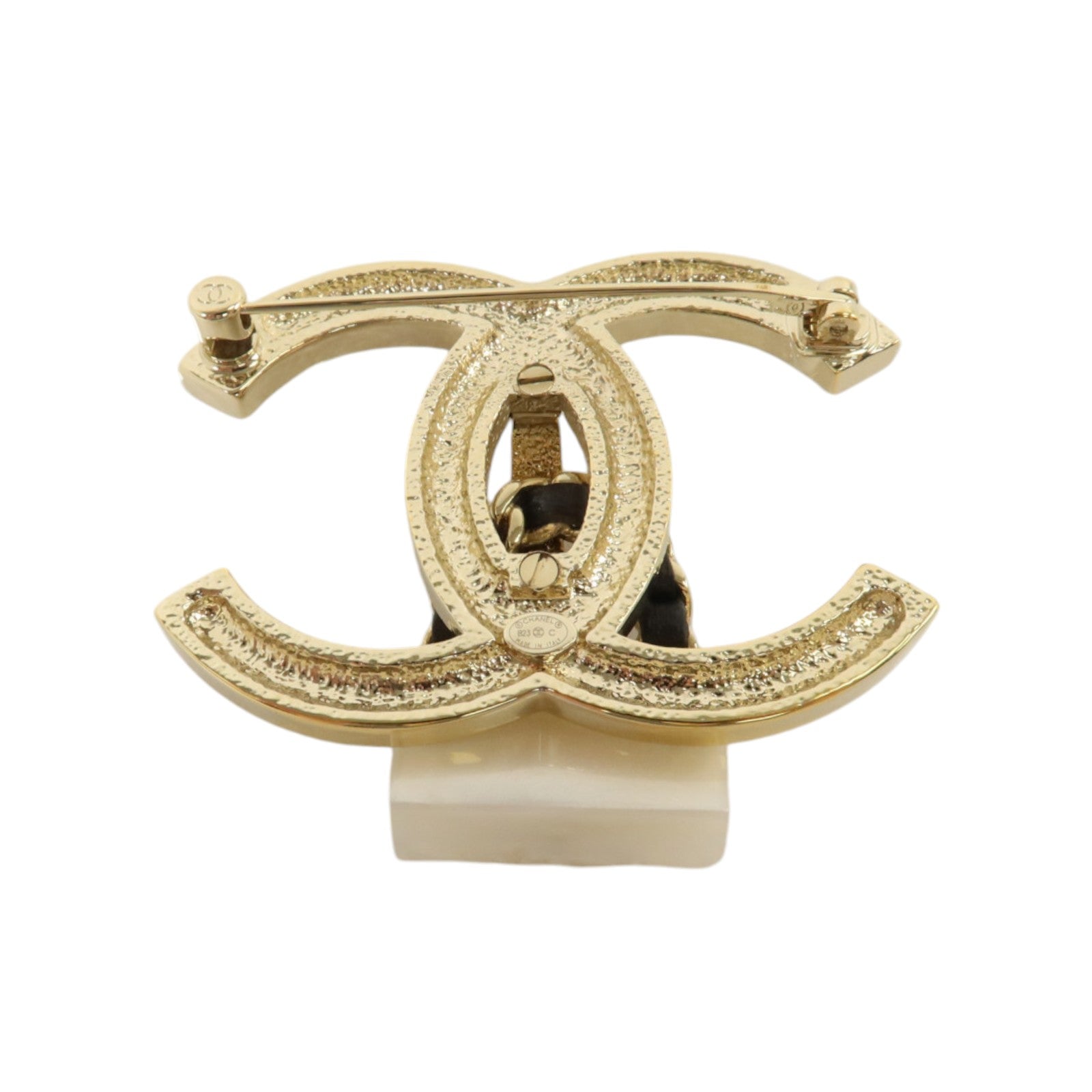 CHANEL 金屬/PVC Brooch胸針