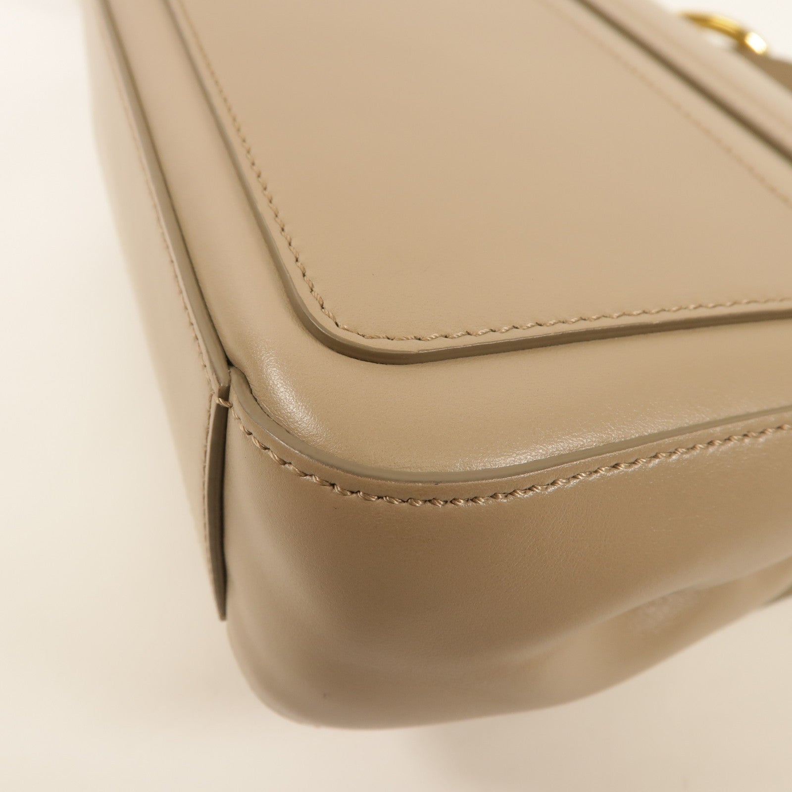 Chloe 牛皮皮革C Bag金扣手挽肩背兩用袋