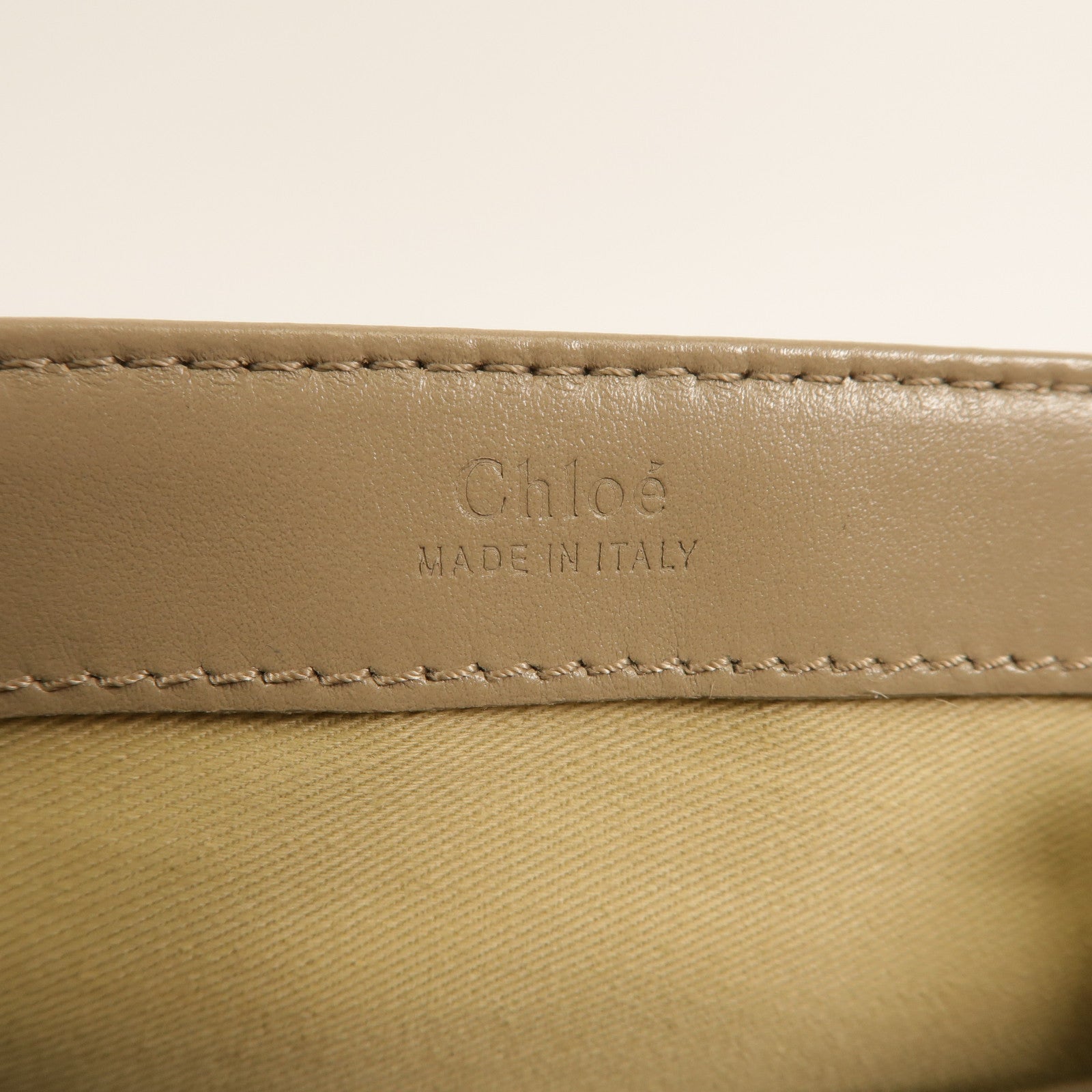 Chloe 牛皮皮革C Bag金扣手挽肩背兩用袋