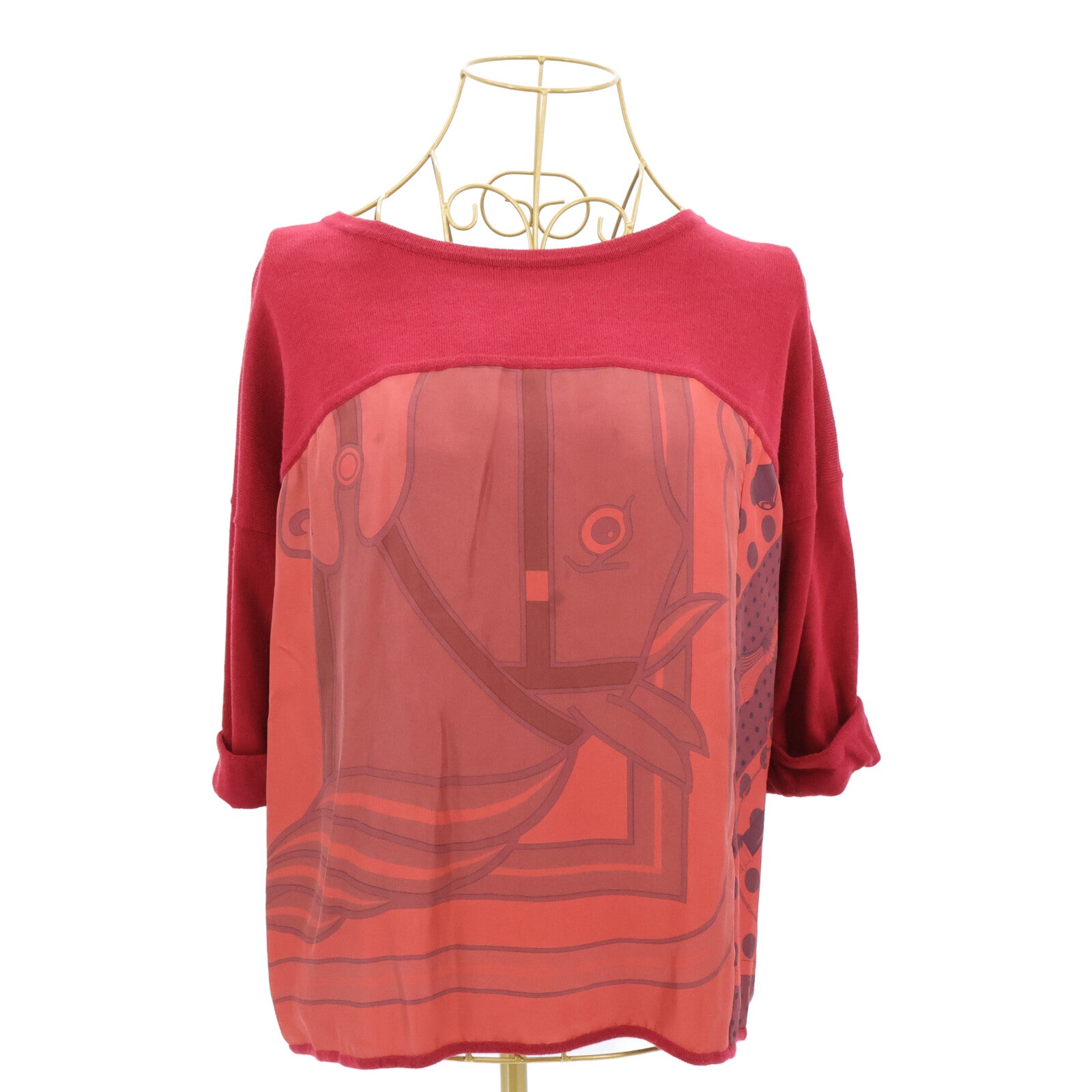 HERMES Silk/Cotton Shirt上衣