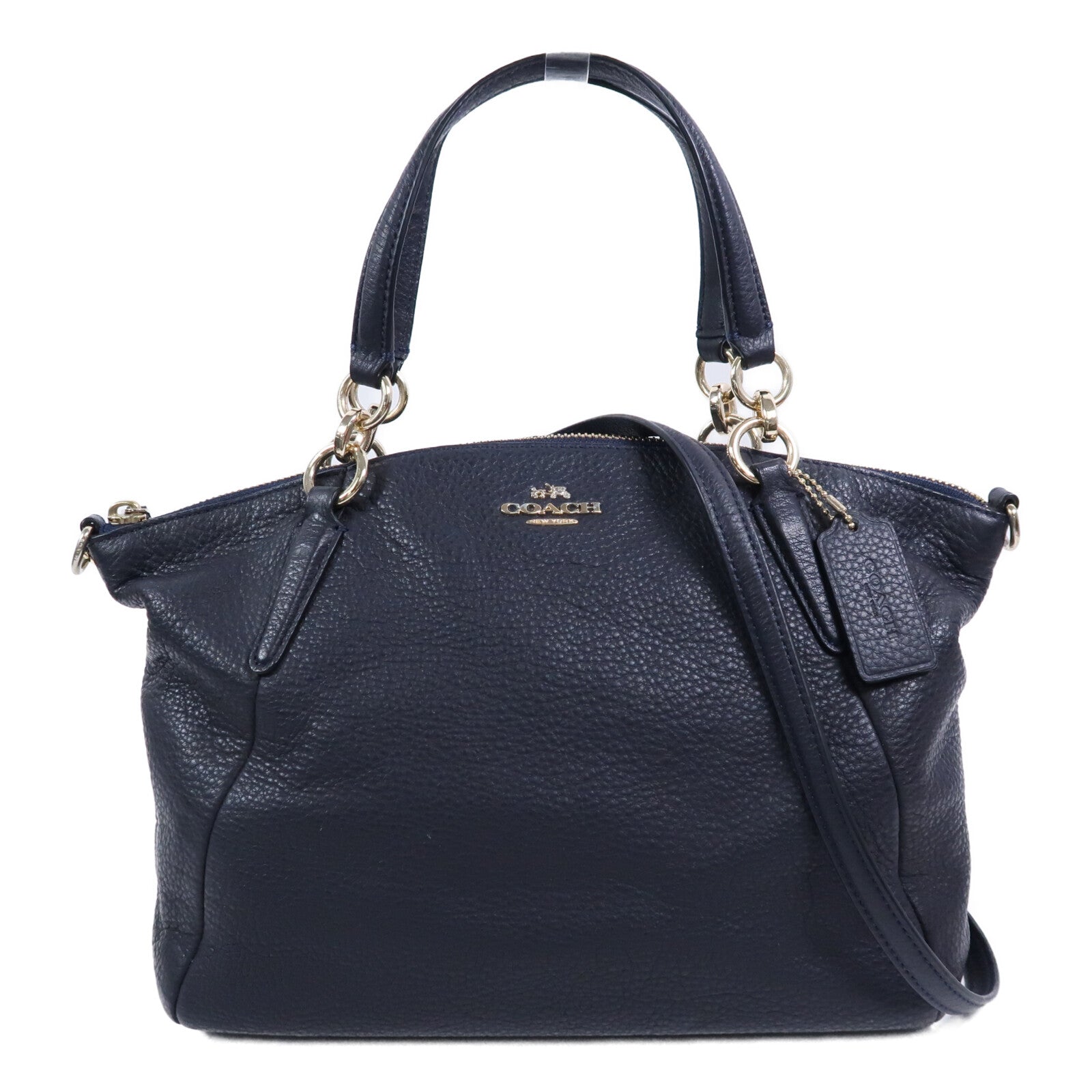 COACH 牛皮皮革Shoulder Bag手挽肩背兩用袋