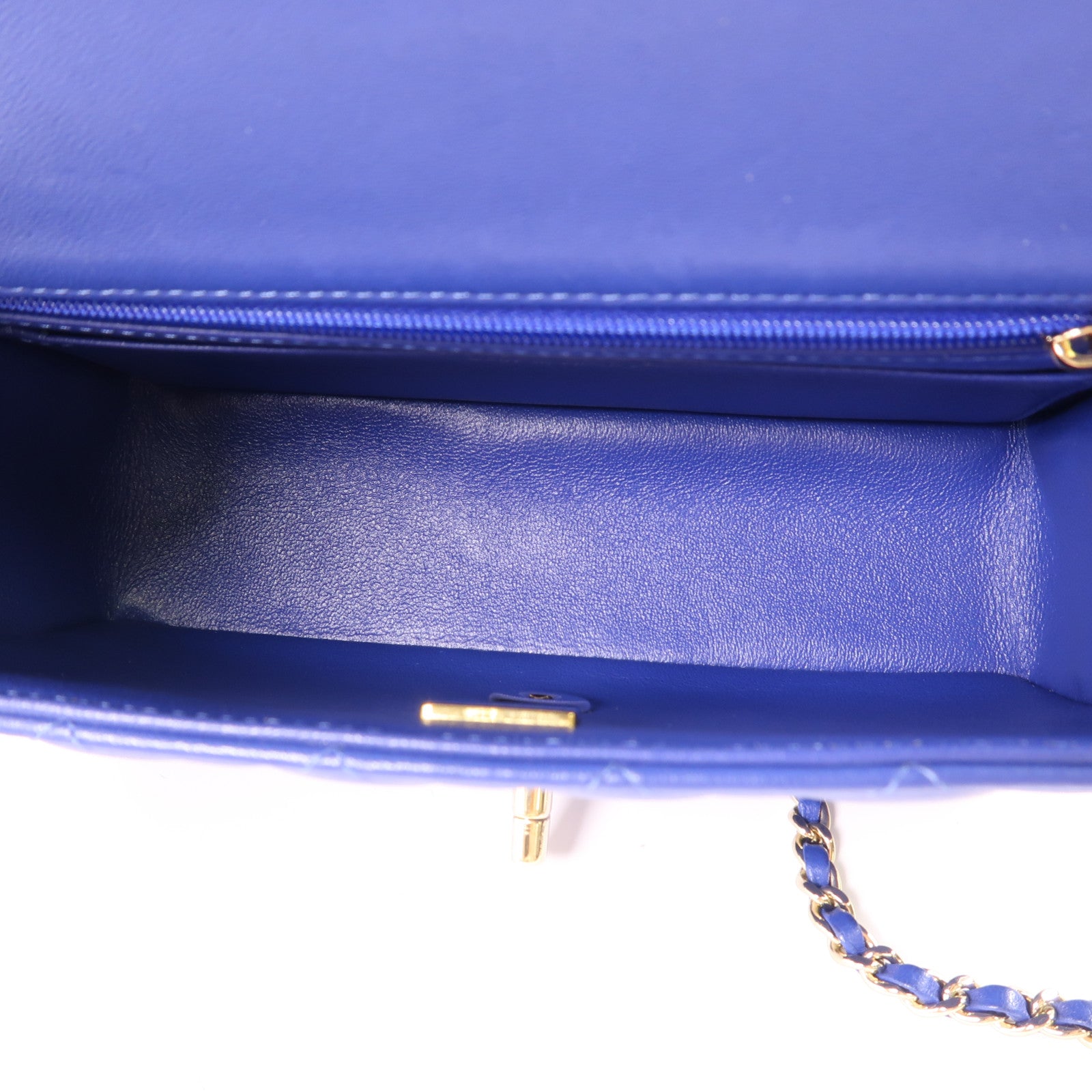 CHANEL 【激減優惠】羊皮皮革2 Way Shoulder Bag金扣手挽肩背兩用袋