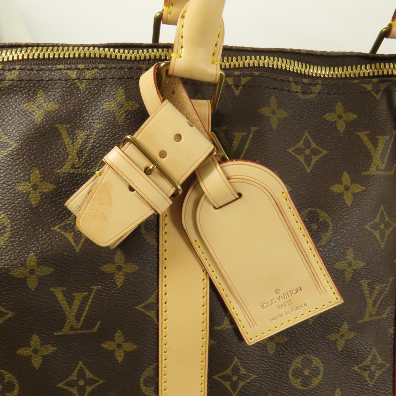 LOUIS VUITTON Monogram Keepall 50金扣手挽袋