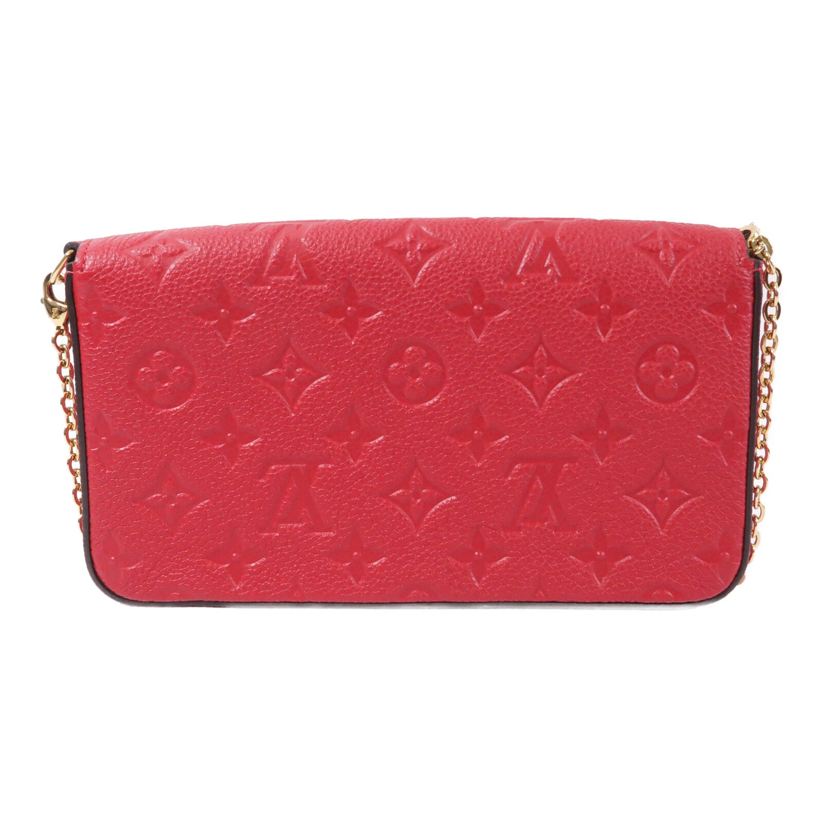 LOUIS VUITTON Monogram Empreinte Pochette Felicie鏈帶肩背袋
