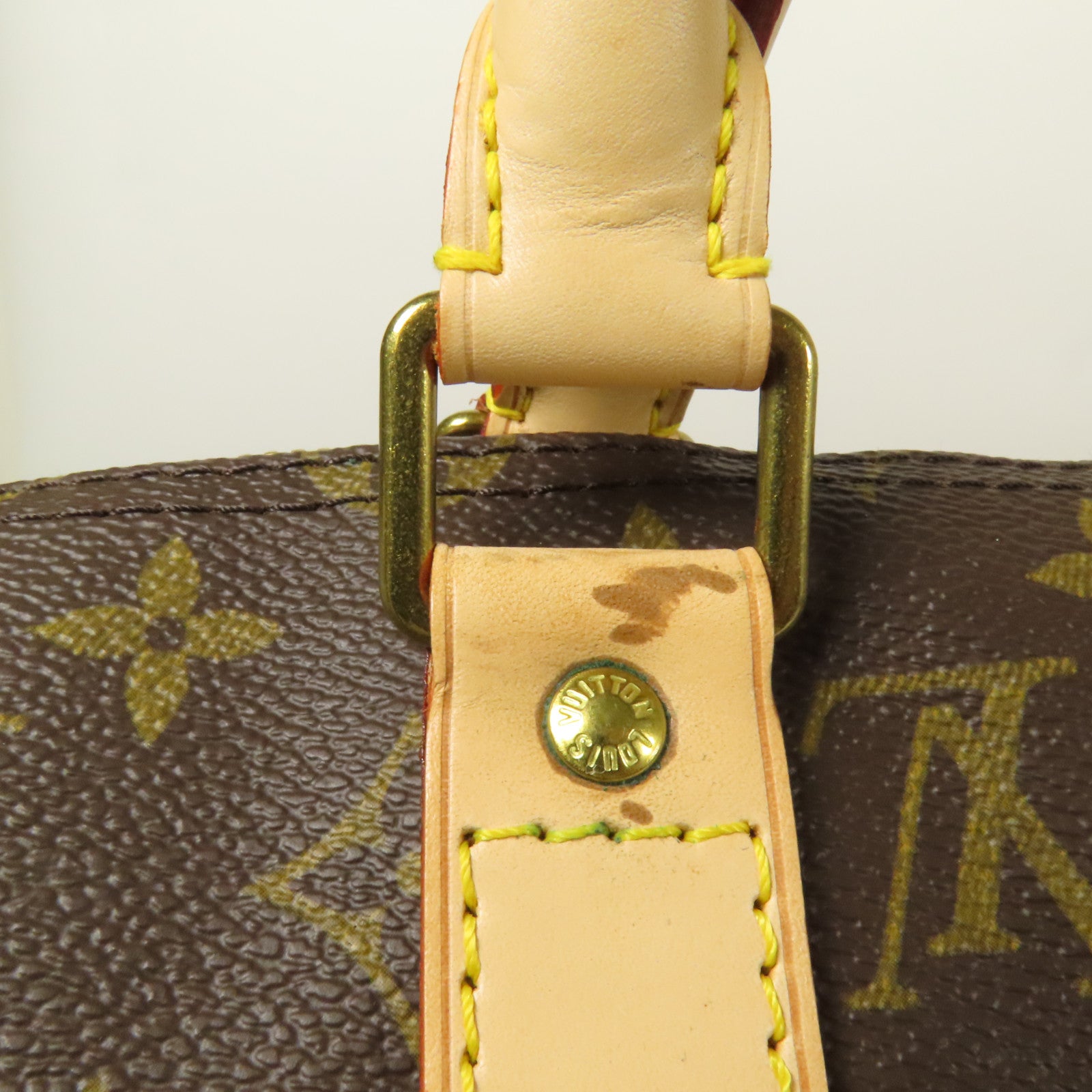 LOUIS VUITTON Monogram Keepall 50金扣手挽袋