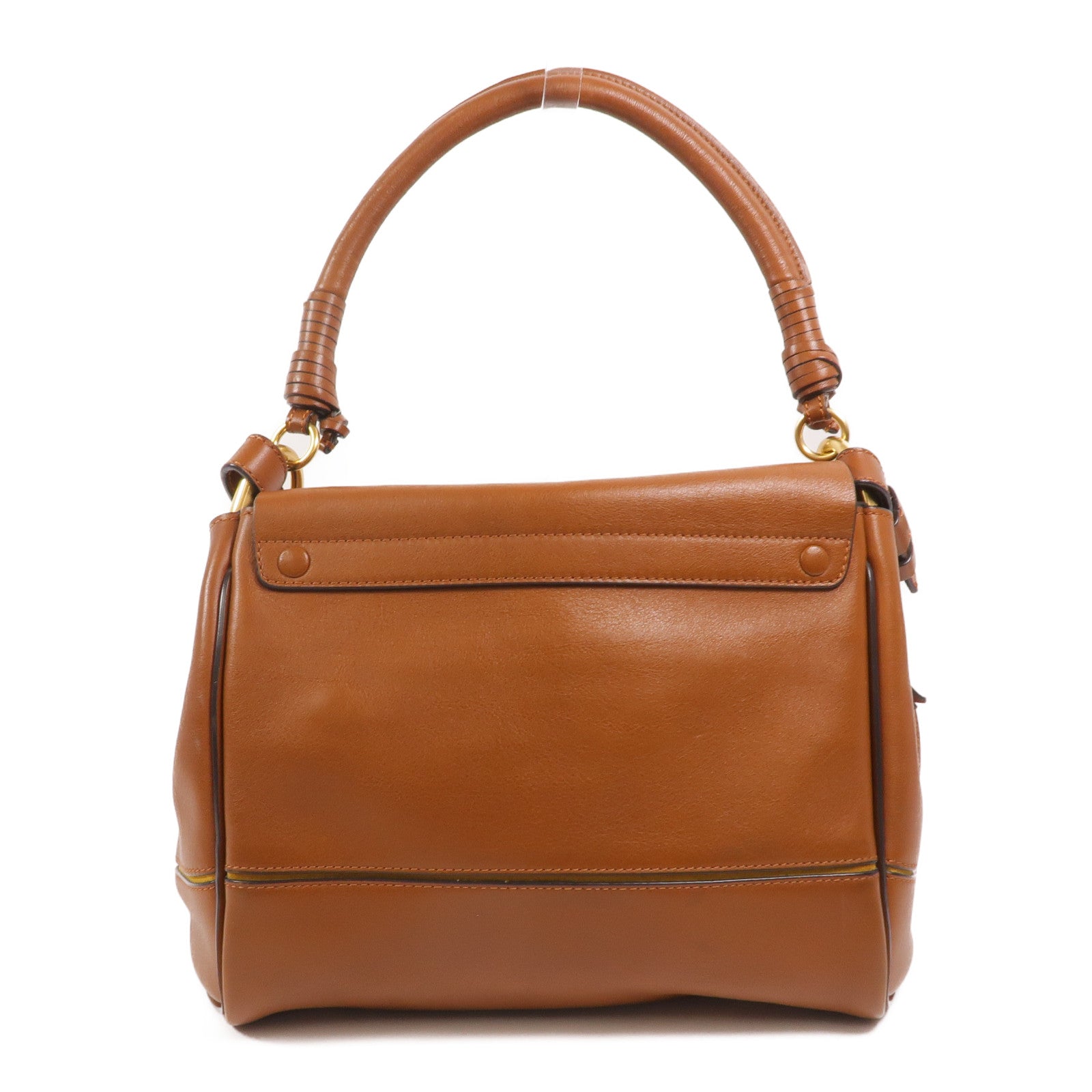 Chloe 牛皮皮革Owen Flap Bag Medium手挽肩背兩用袋