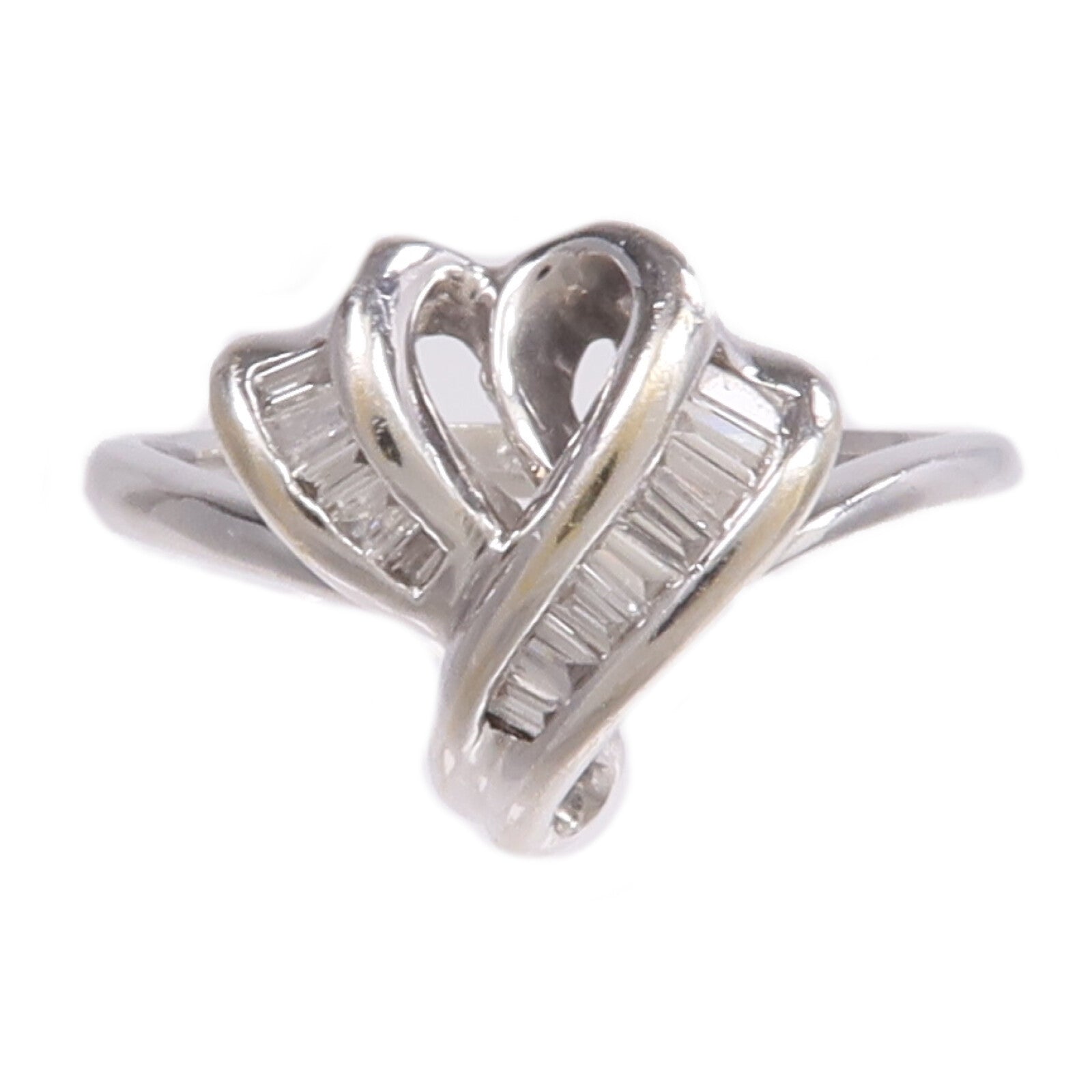 JEWELRY 18K白金Ring鑽石戒指US#6