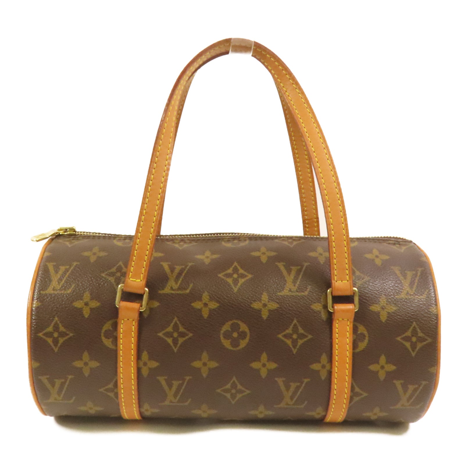LOUIS VUITTON Monogram Papillon PM金扣手挽袋