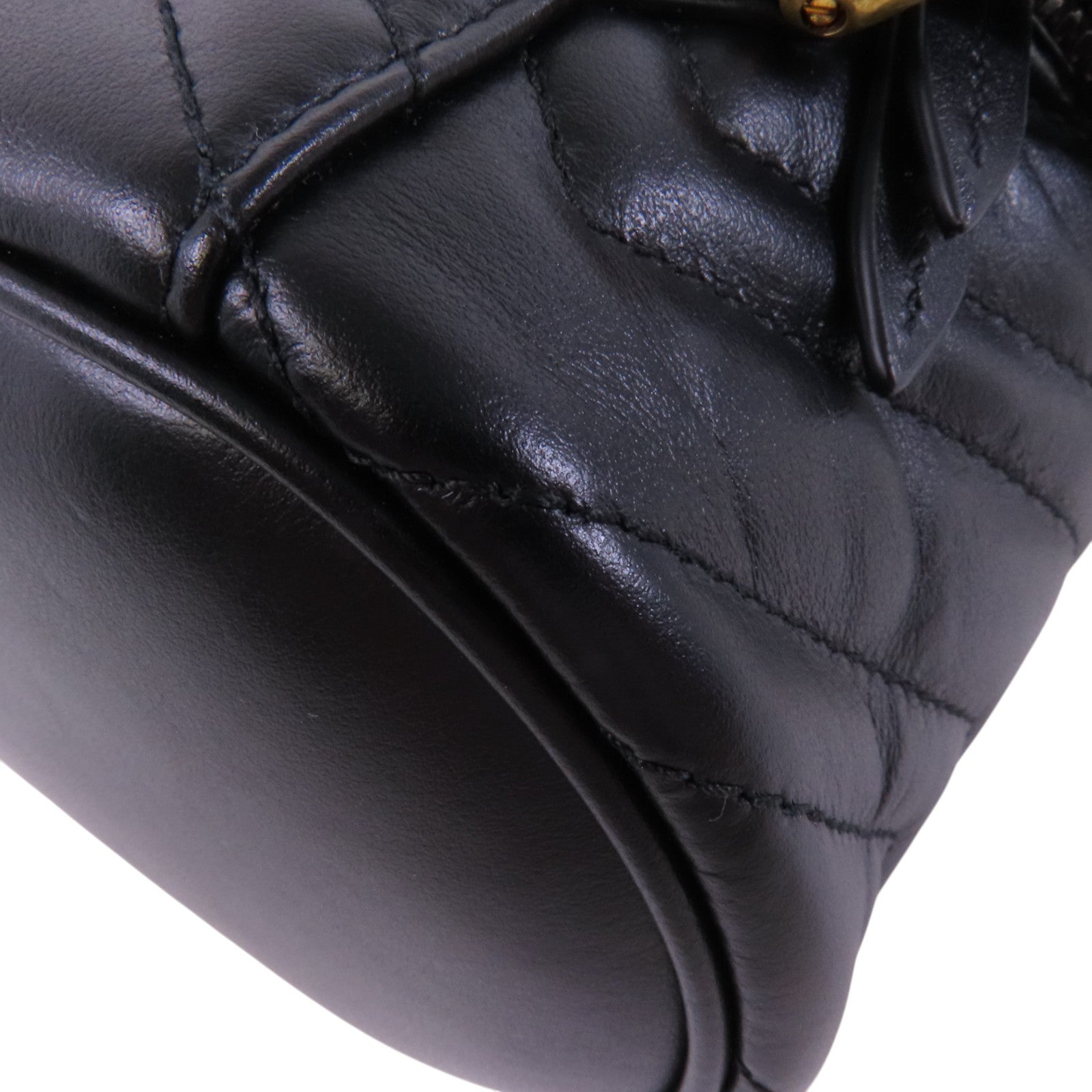 GUCCI 牛皮皮革GG Marmont Backpack金扣背包