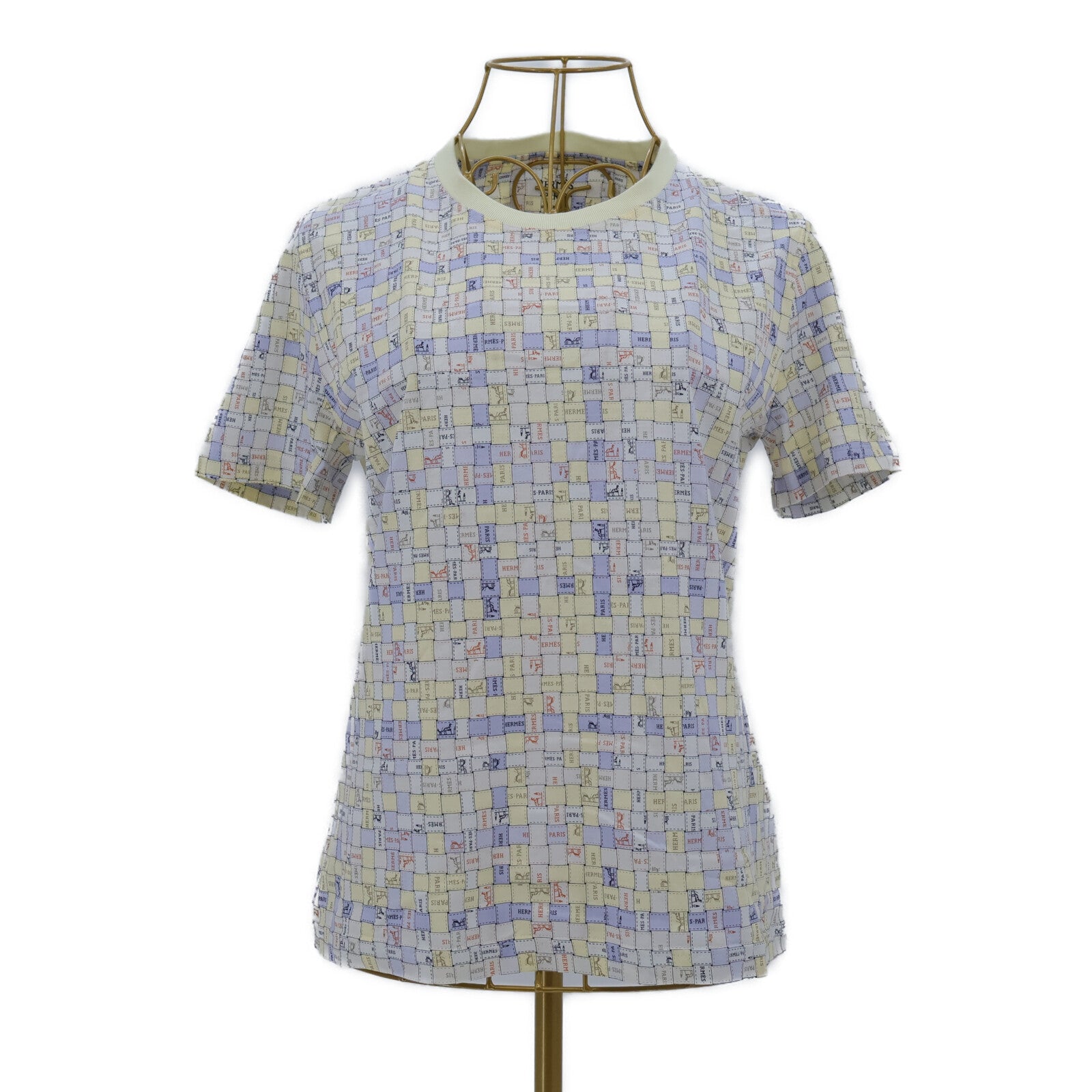 HERMES Bolduc au Carre Micro T-shirt上衣